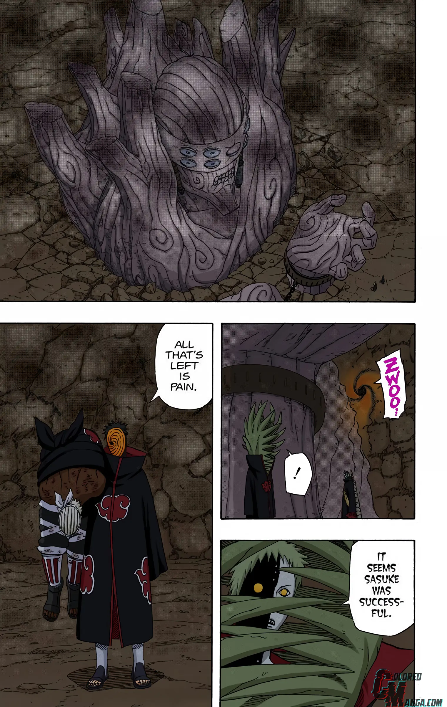Naruto Colored Manga Online, chapter 417, page 11