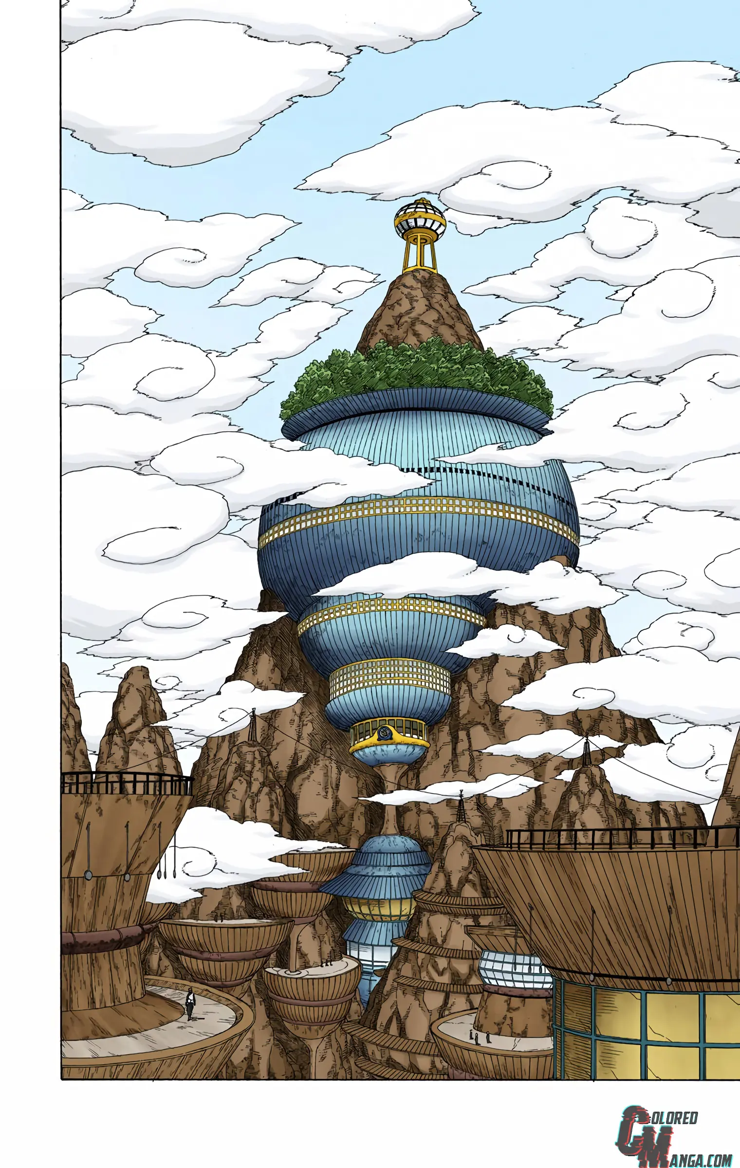 Naruto Colored Manga Online, chapter 417, page 12