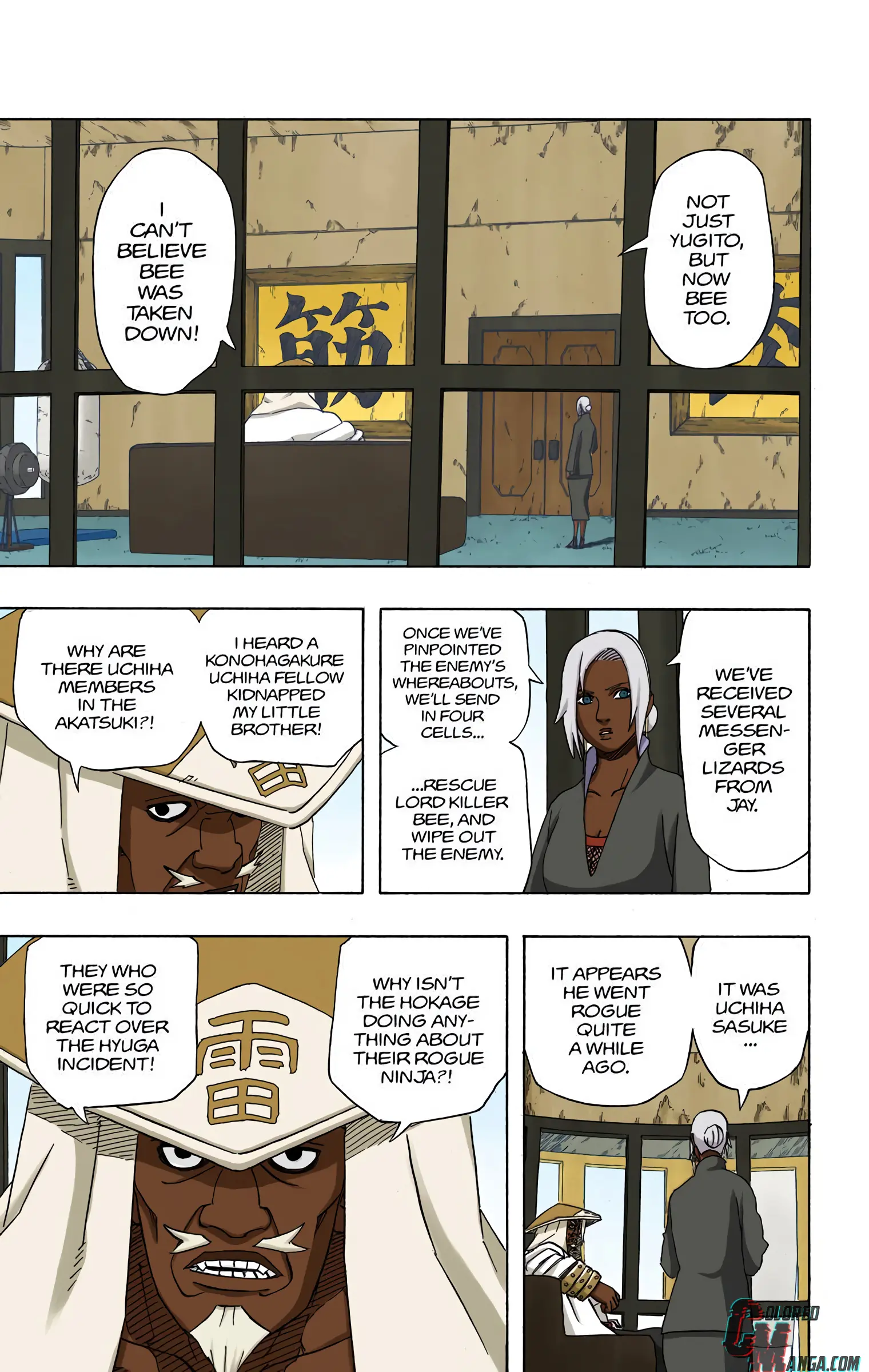 Naruto Colored Manga Online, chapter 417, page 13