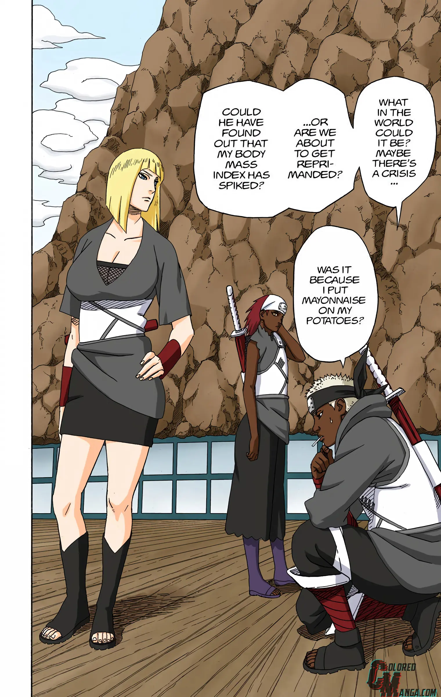 Naruto Colored Manga Online, chapter 417, page 16