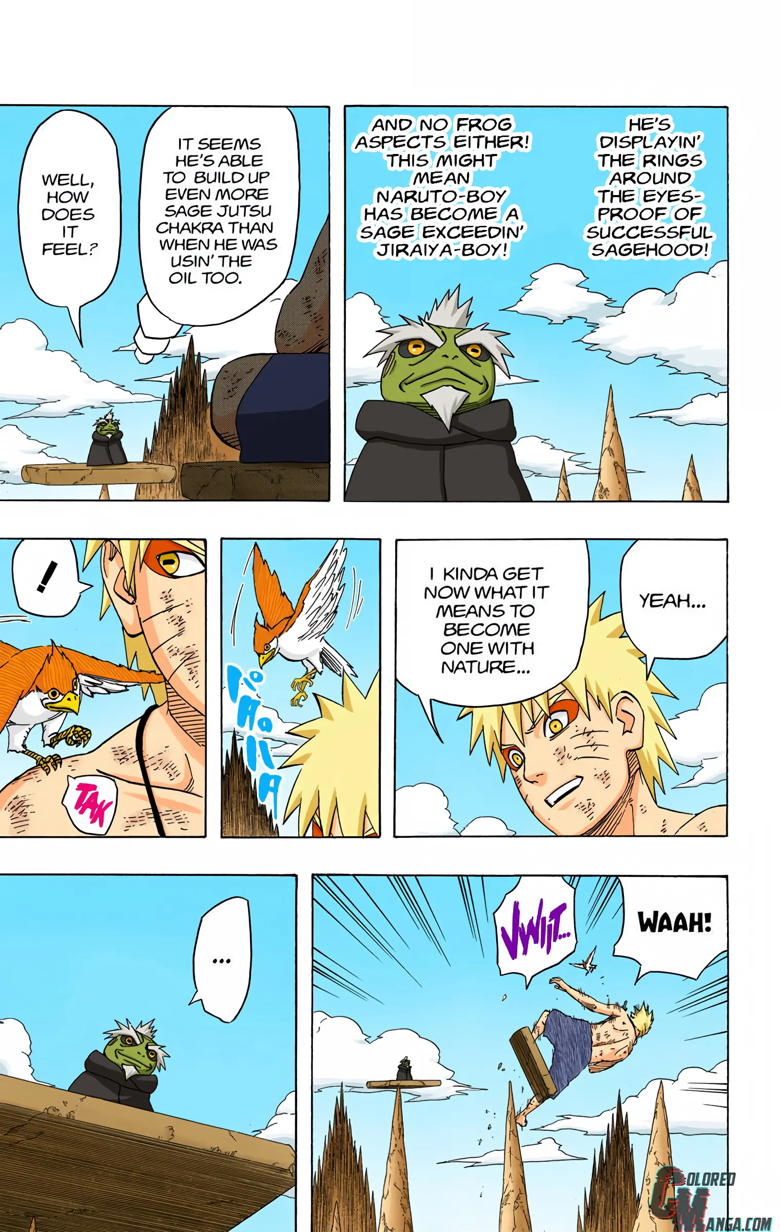 Naruto Colored Manga Online, chapter 418, page 5