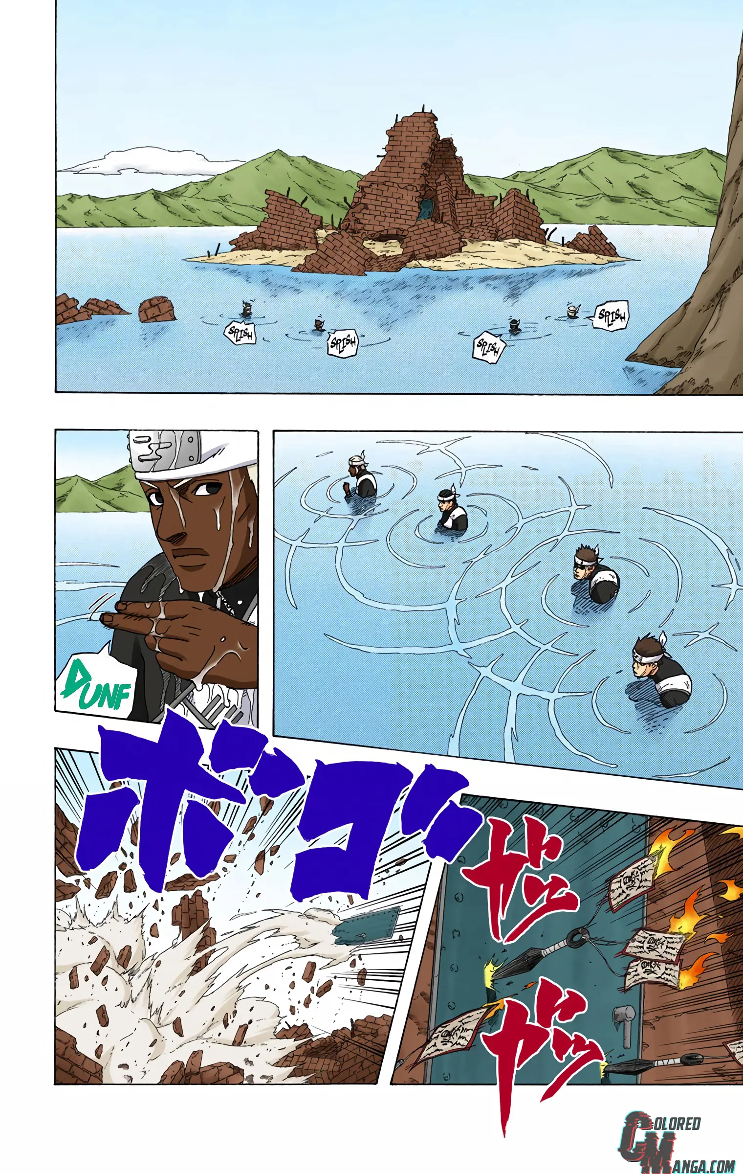 Naruto Colored Manga Online, chapter 418, page 8