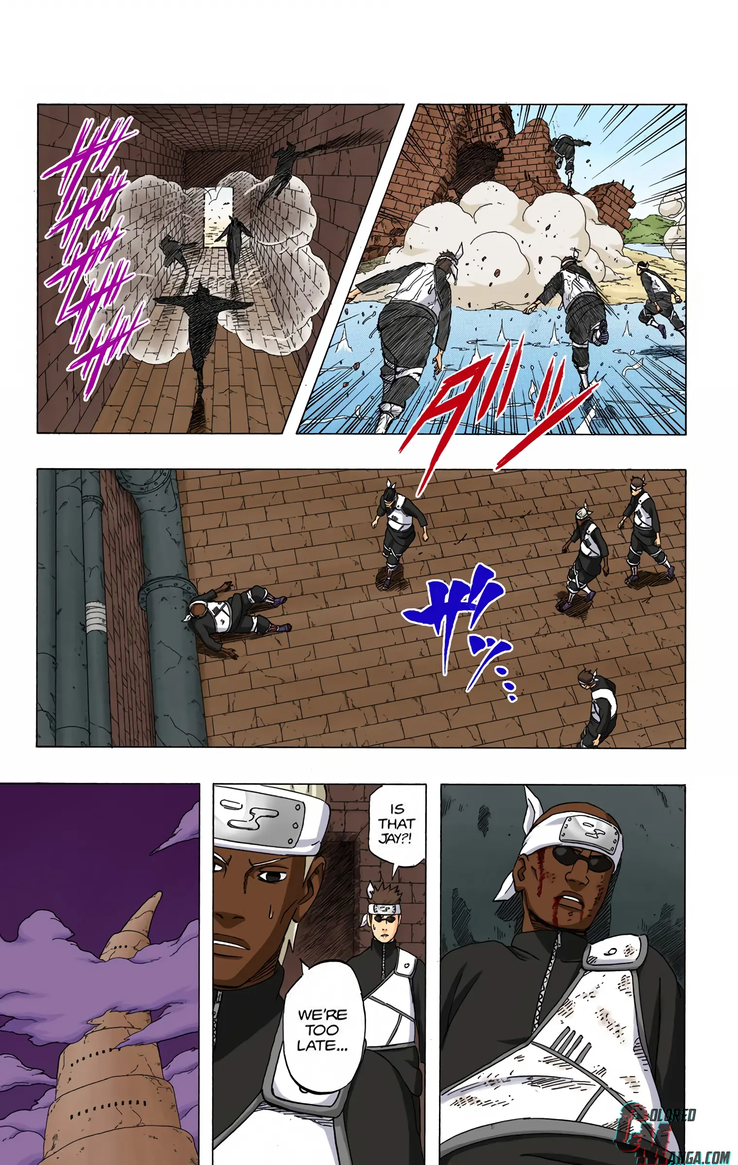 Naruto Colored Manga Online, chapter 418, page 9