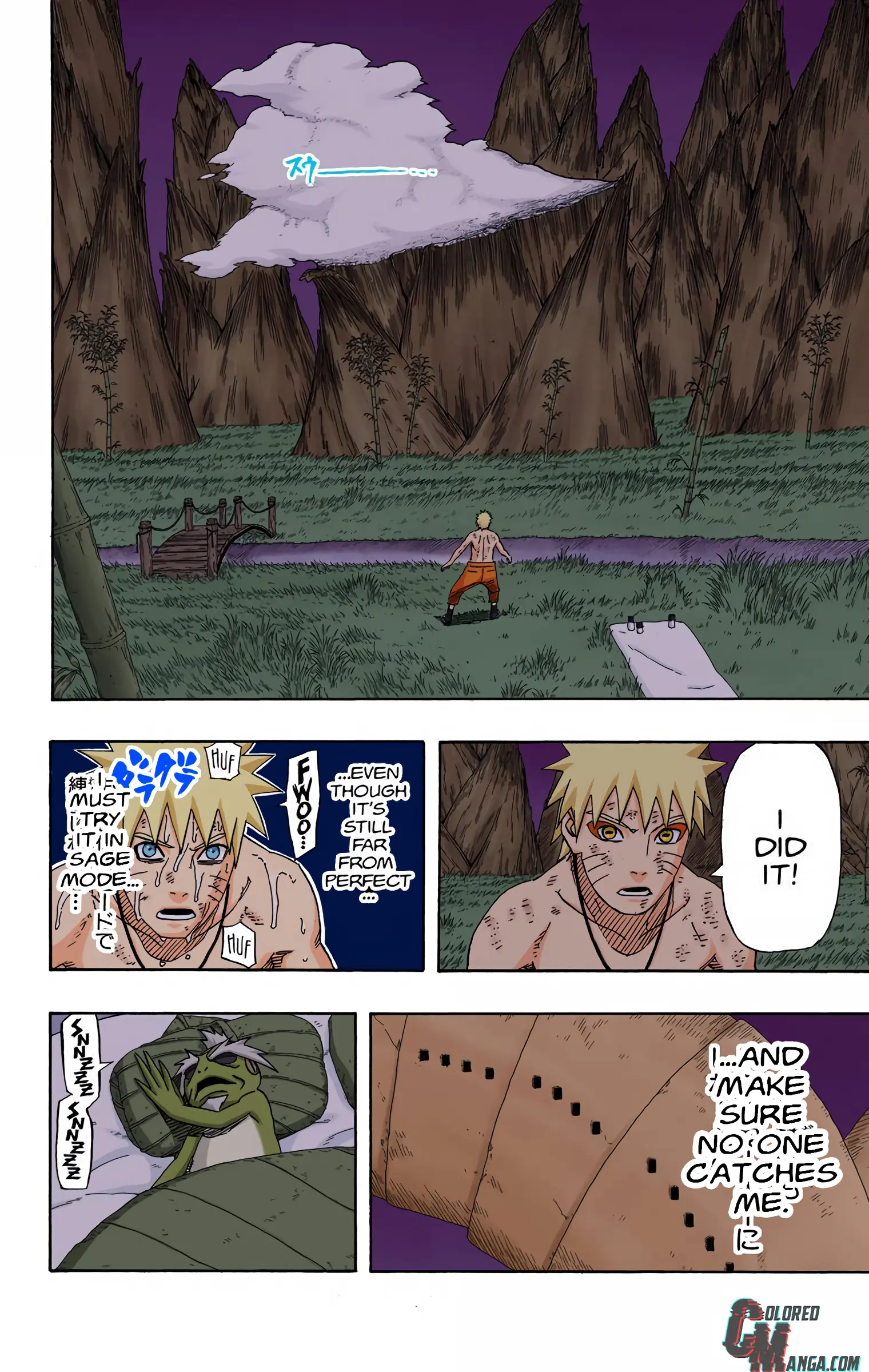 Naruto Colored Manga Online, chapter 418, page 10