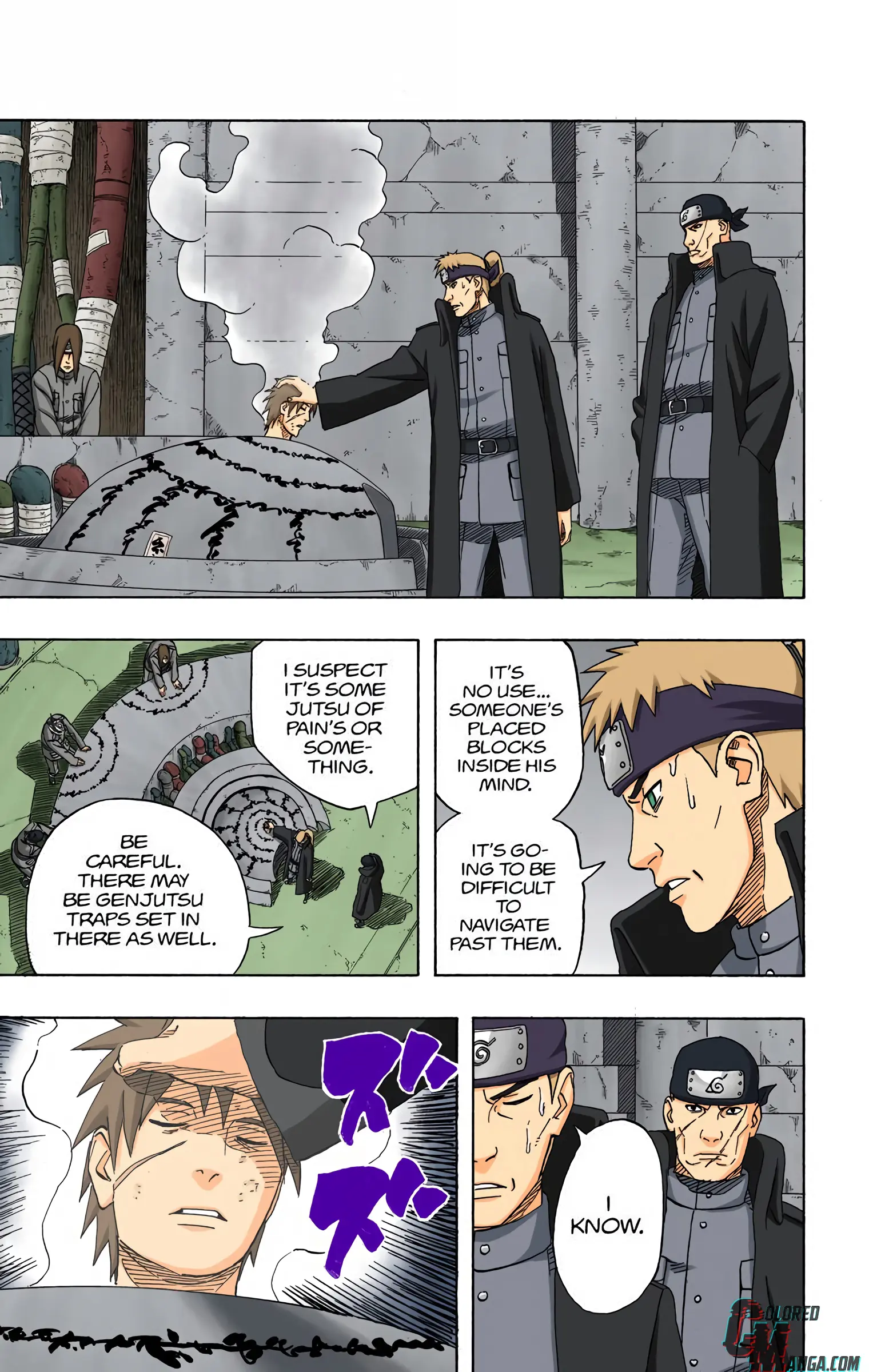 Naruto Colored Manga Online, chapter 418, page 13