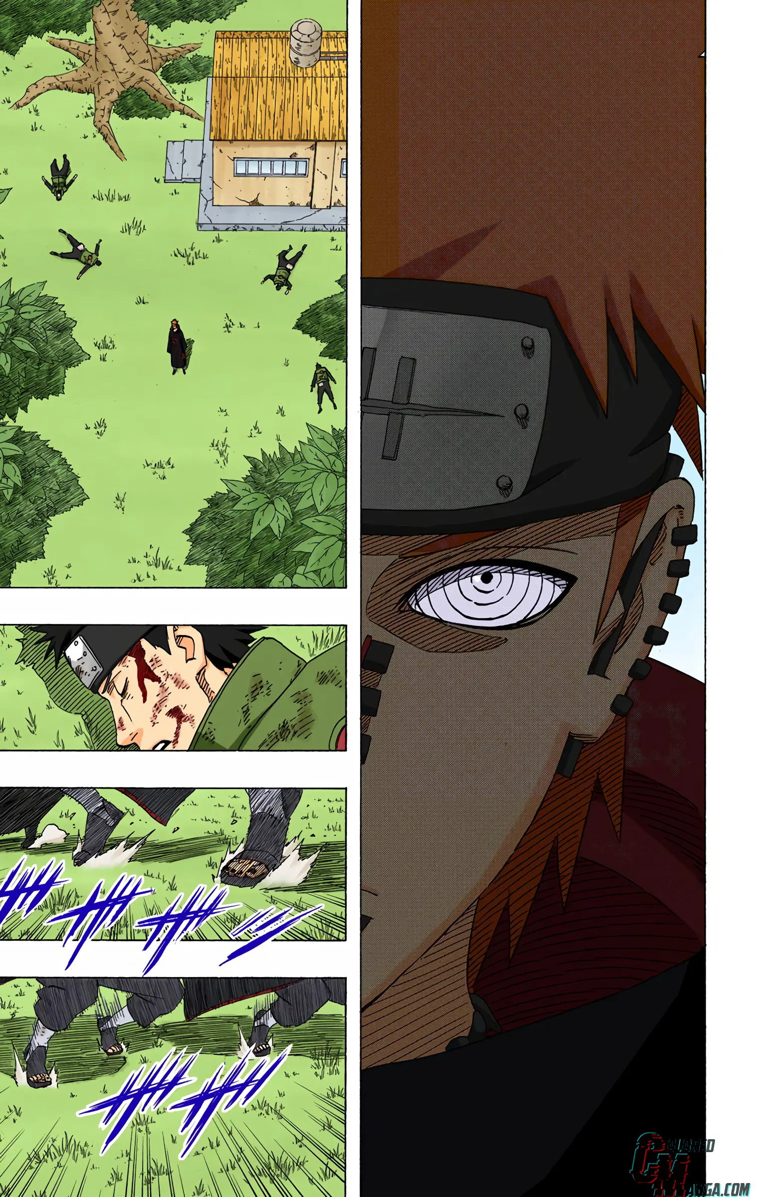 Naruto Colored Manga Online, chapter 418, page 15