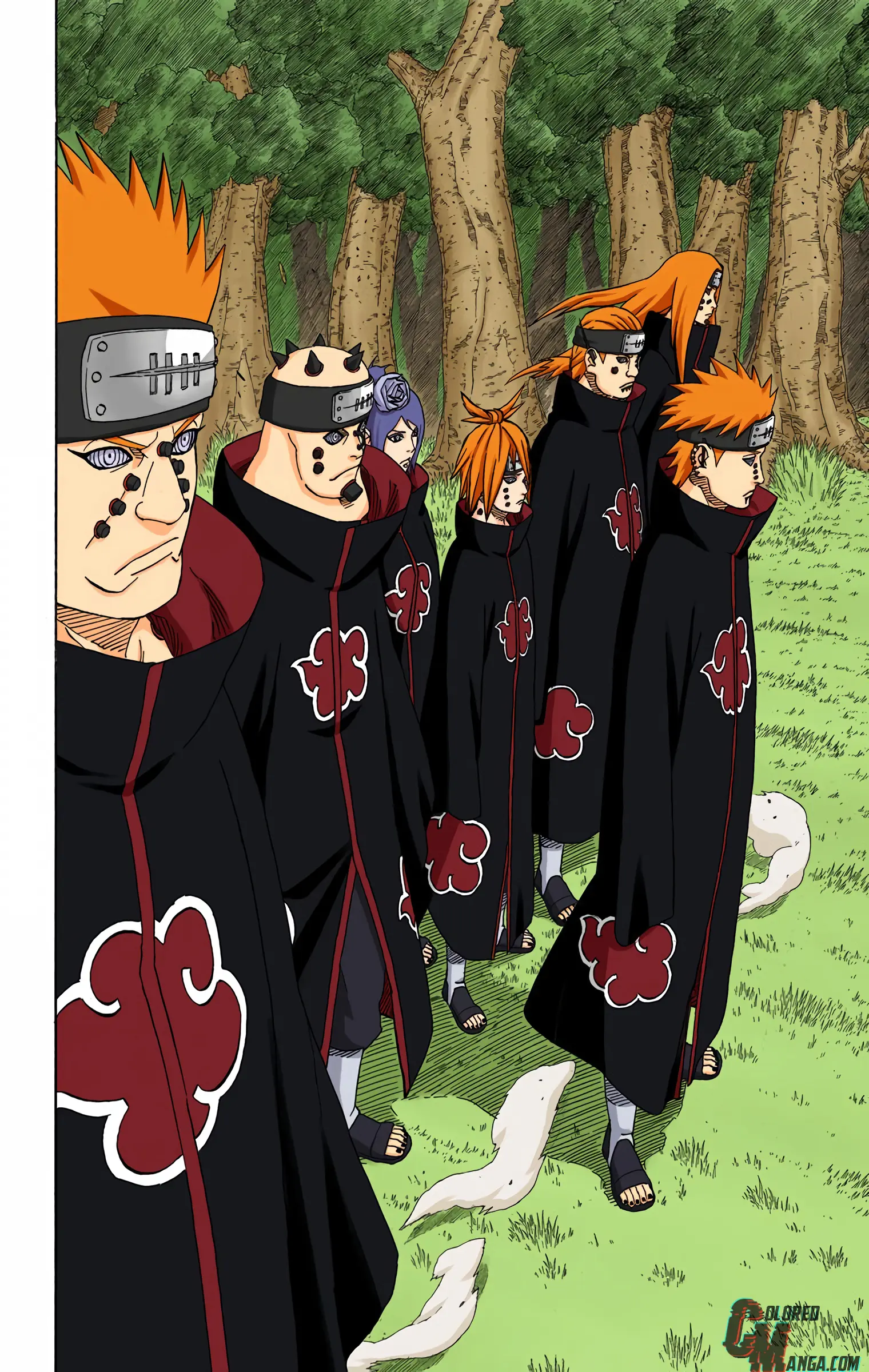 Naruto Colored Manga Online, chapter 418, page 16