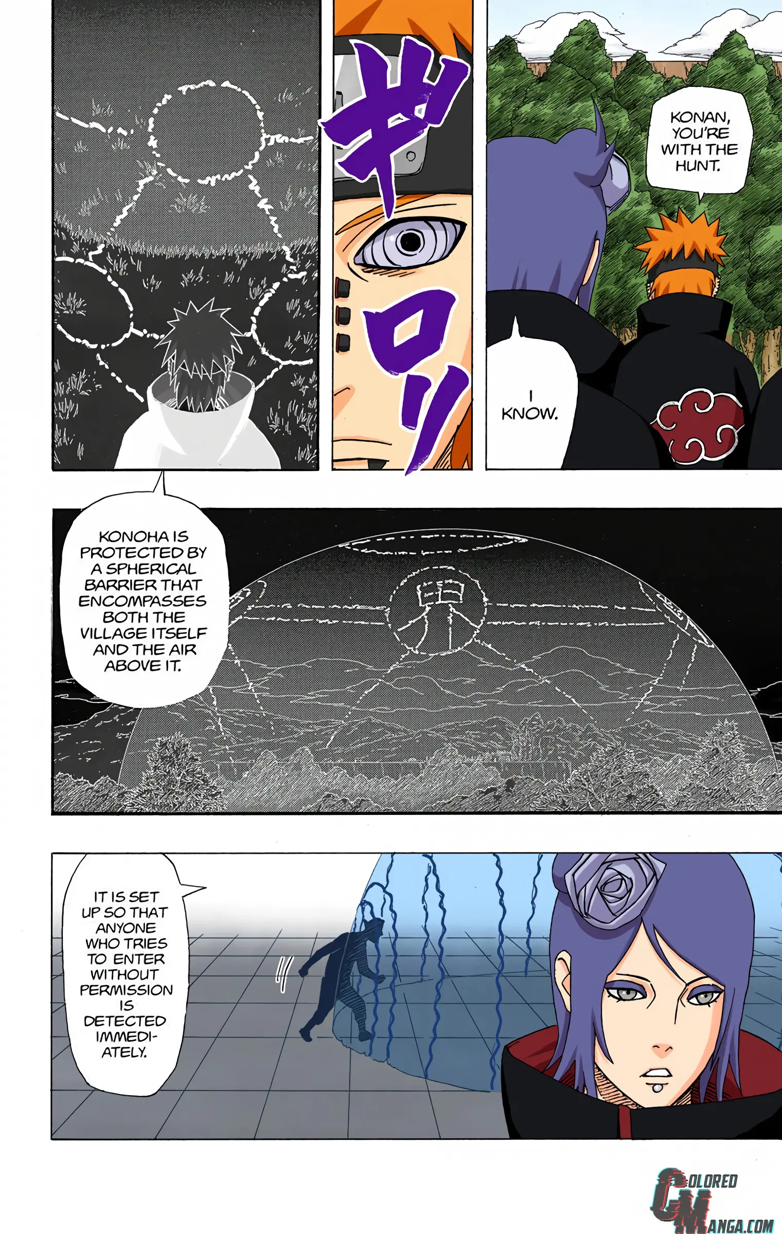 Naruto Colored Manga Online, chapter 419, page 2