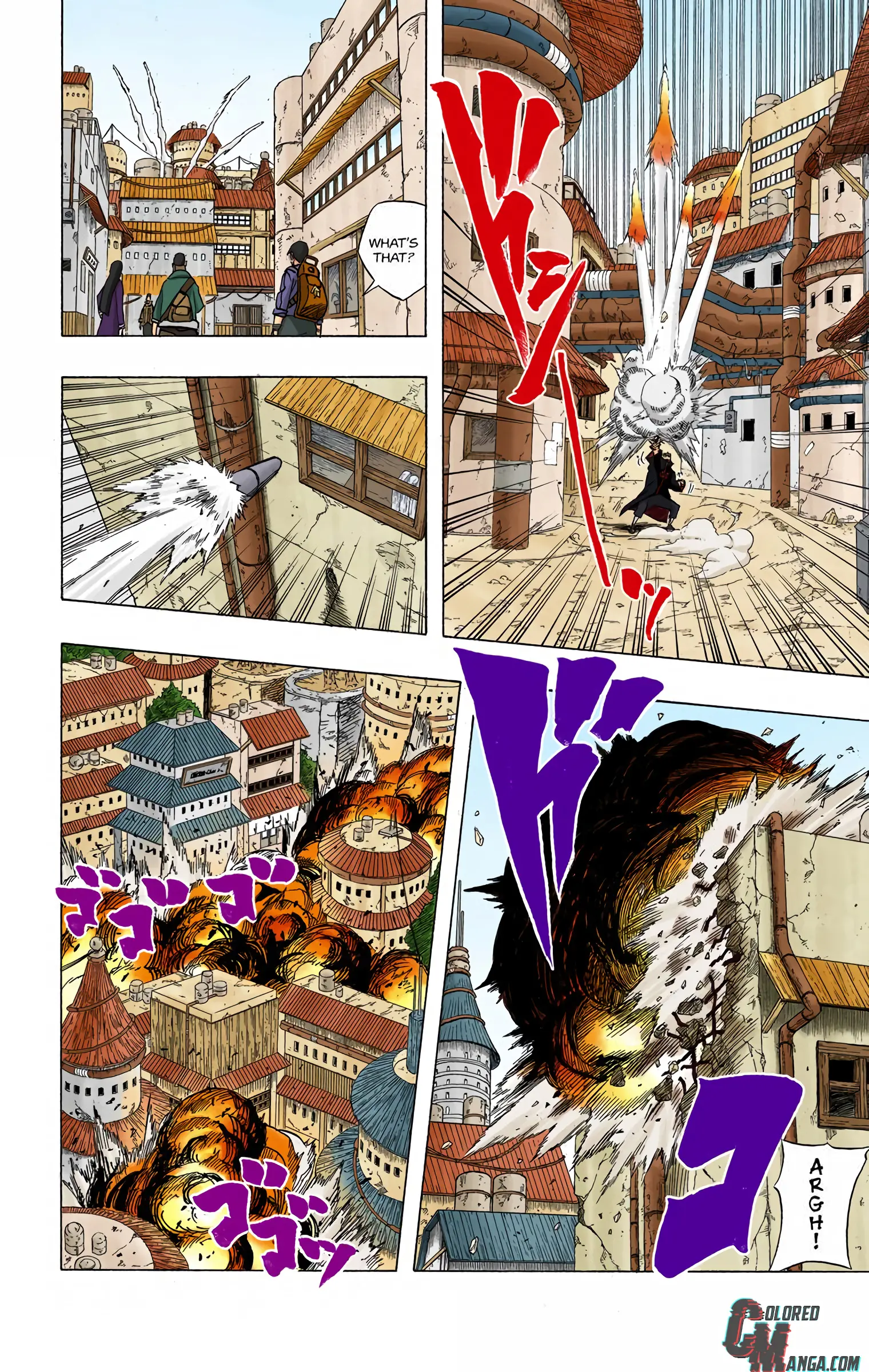 Naruto Colored Manga Online, chapter 419, page 6