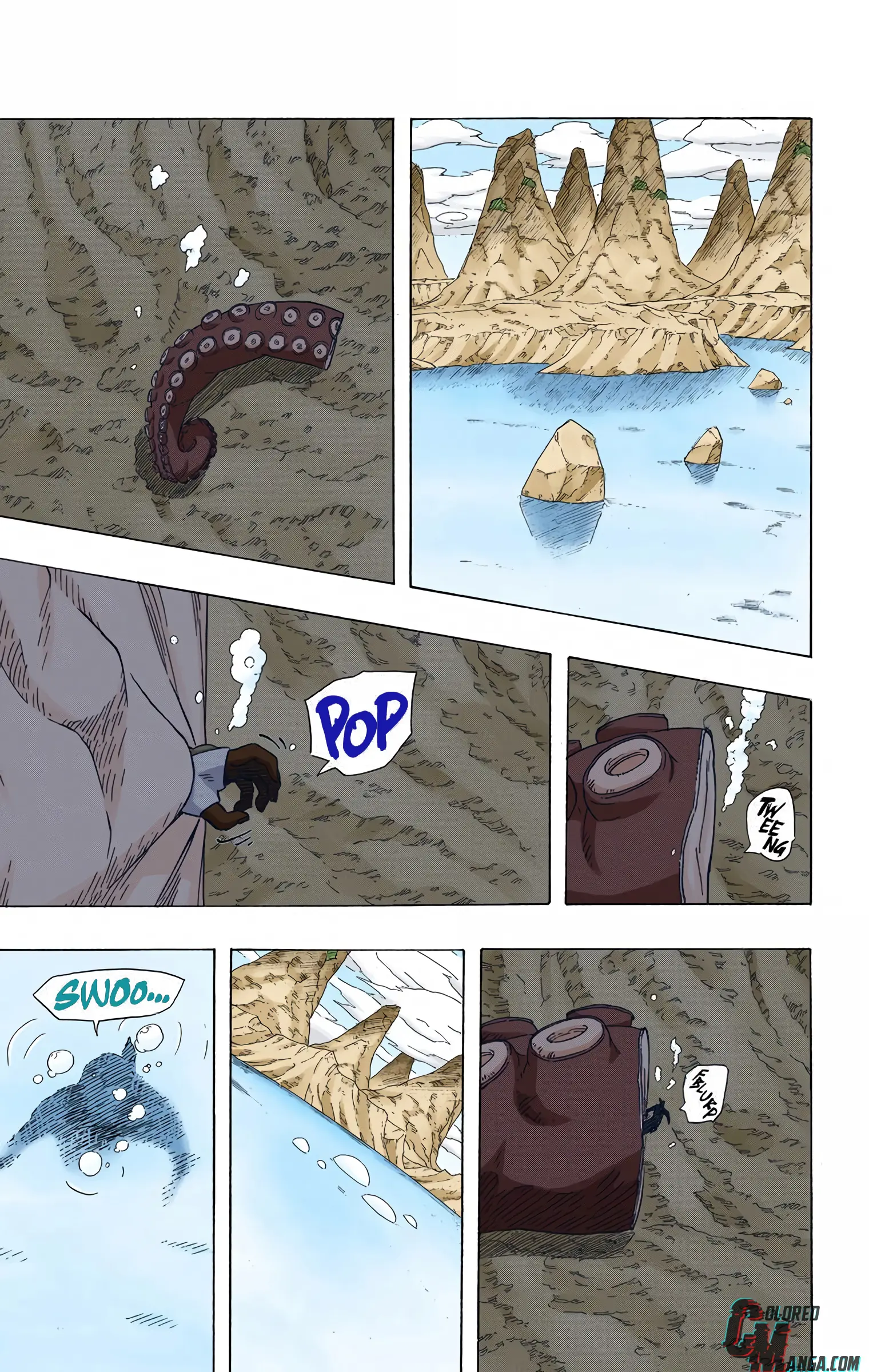 Naruto Colored Manga Online, chapter 419, page 13