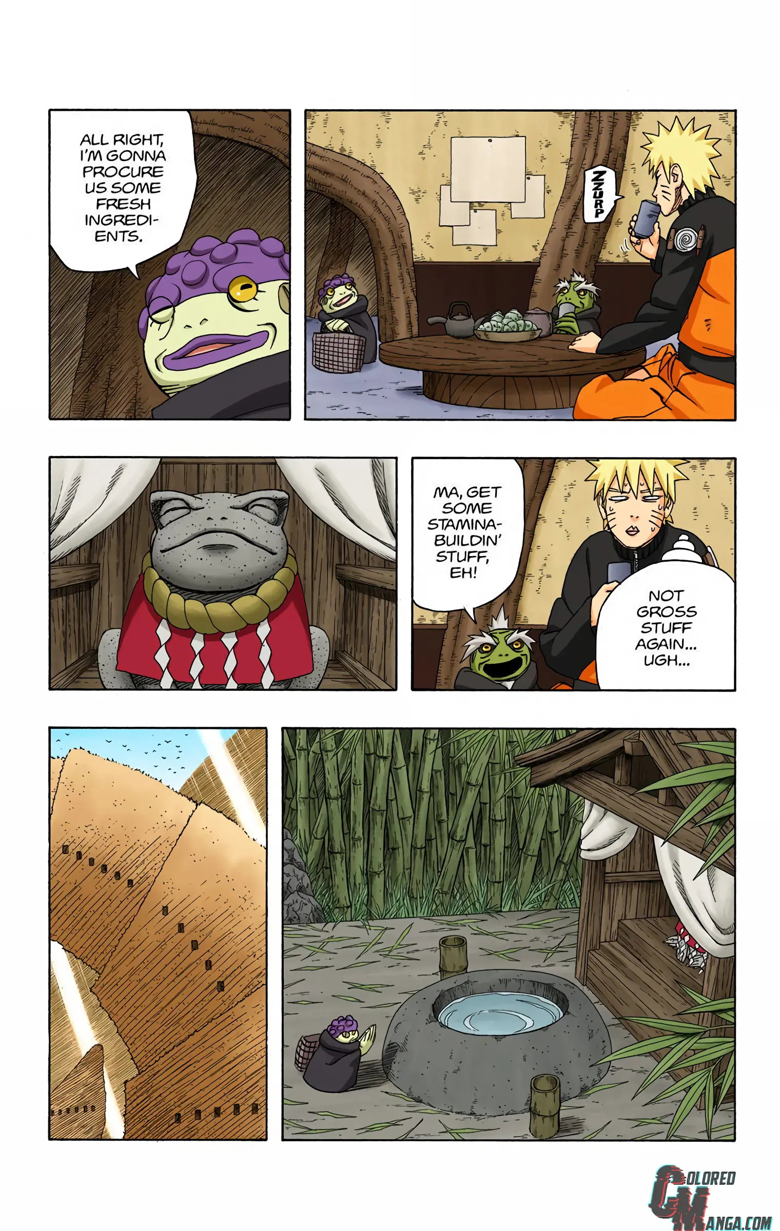 Naruto Colored Manga Online, chapter 420, page 11