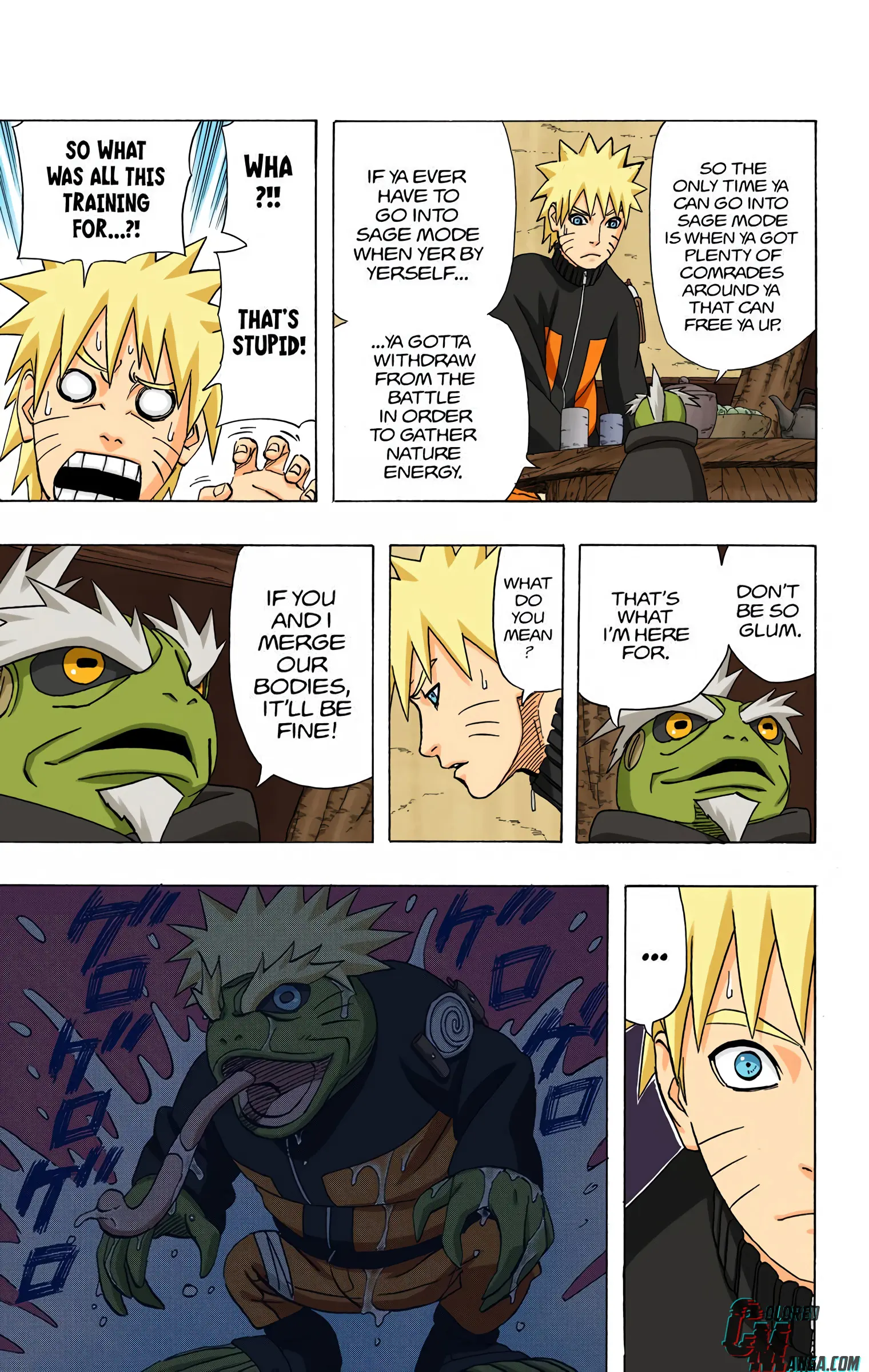 Naruto Colored Manga Online, chapter 420, page 13