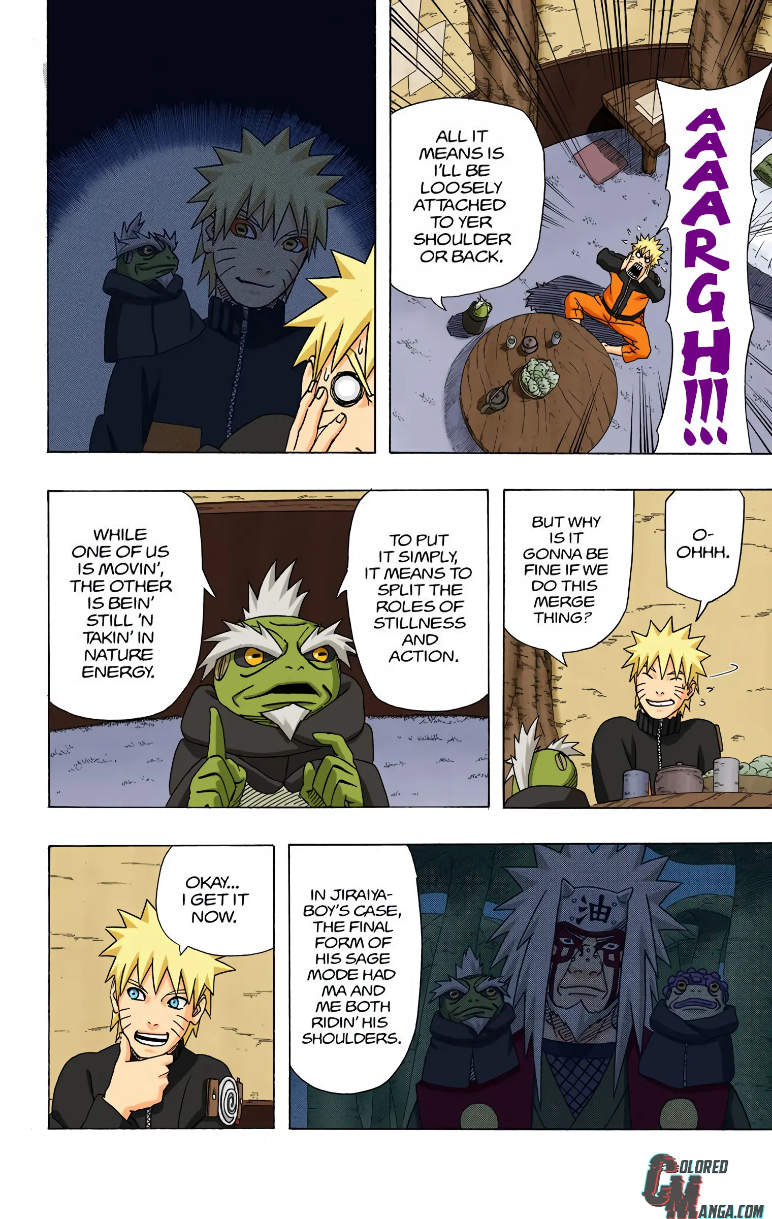 Naruto Colored Manga Online, chapter 420, page 14