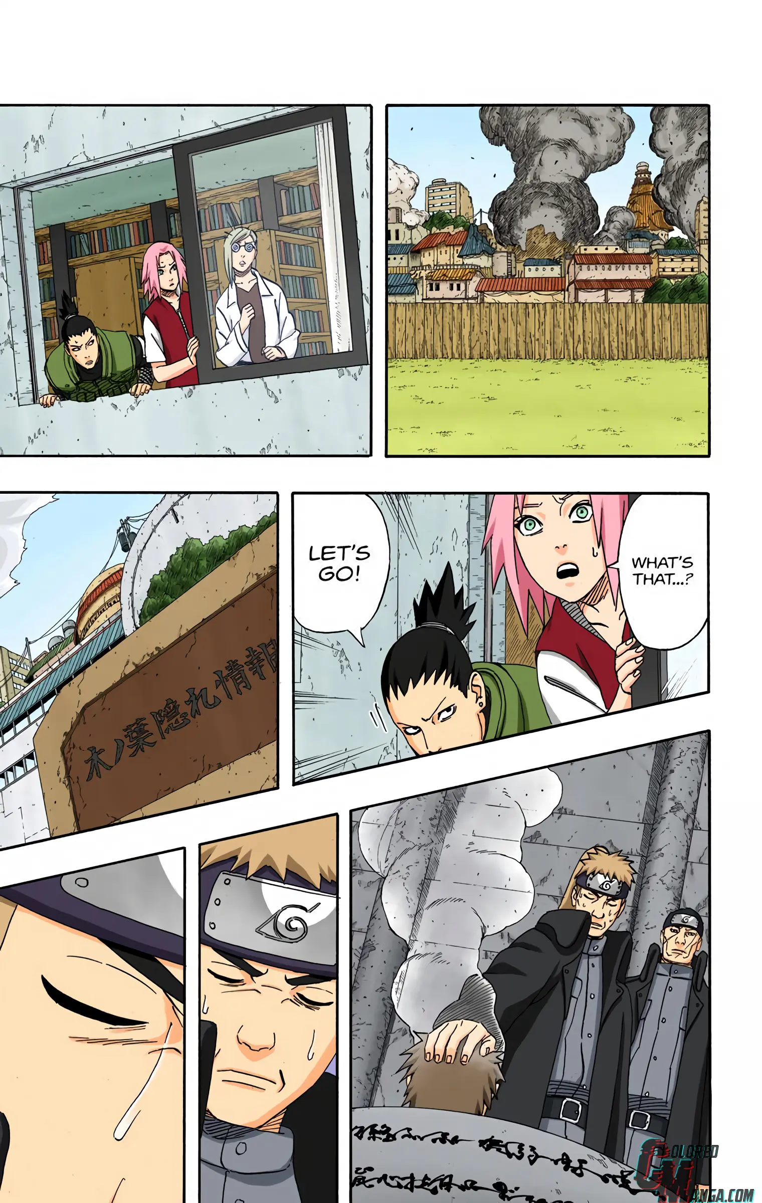 Naruto Colored Manga Online, chapter 420, page 17