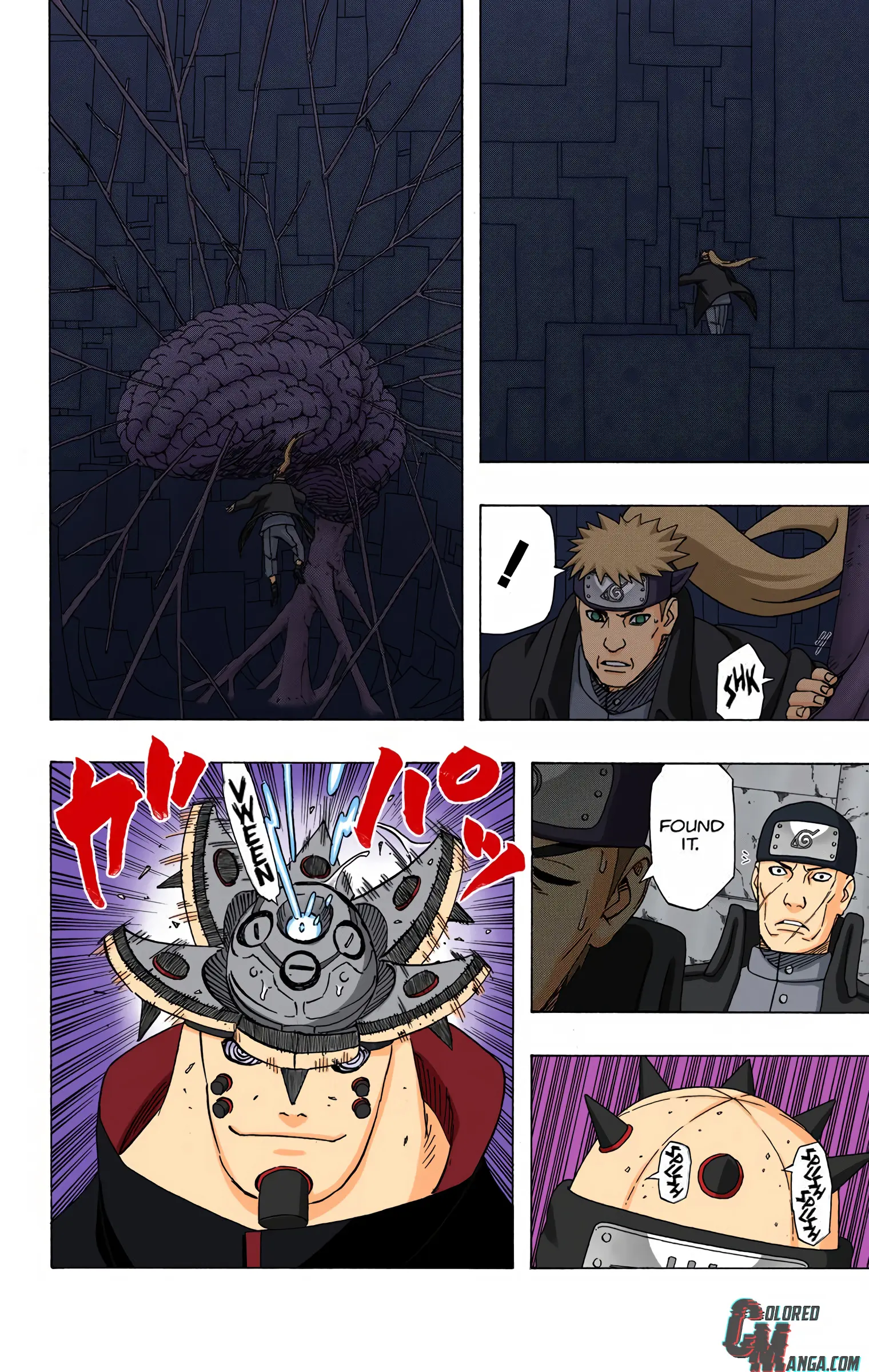 Naruto Colored Manga Online, chapter 420, page 18