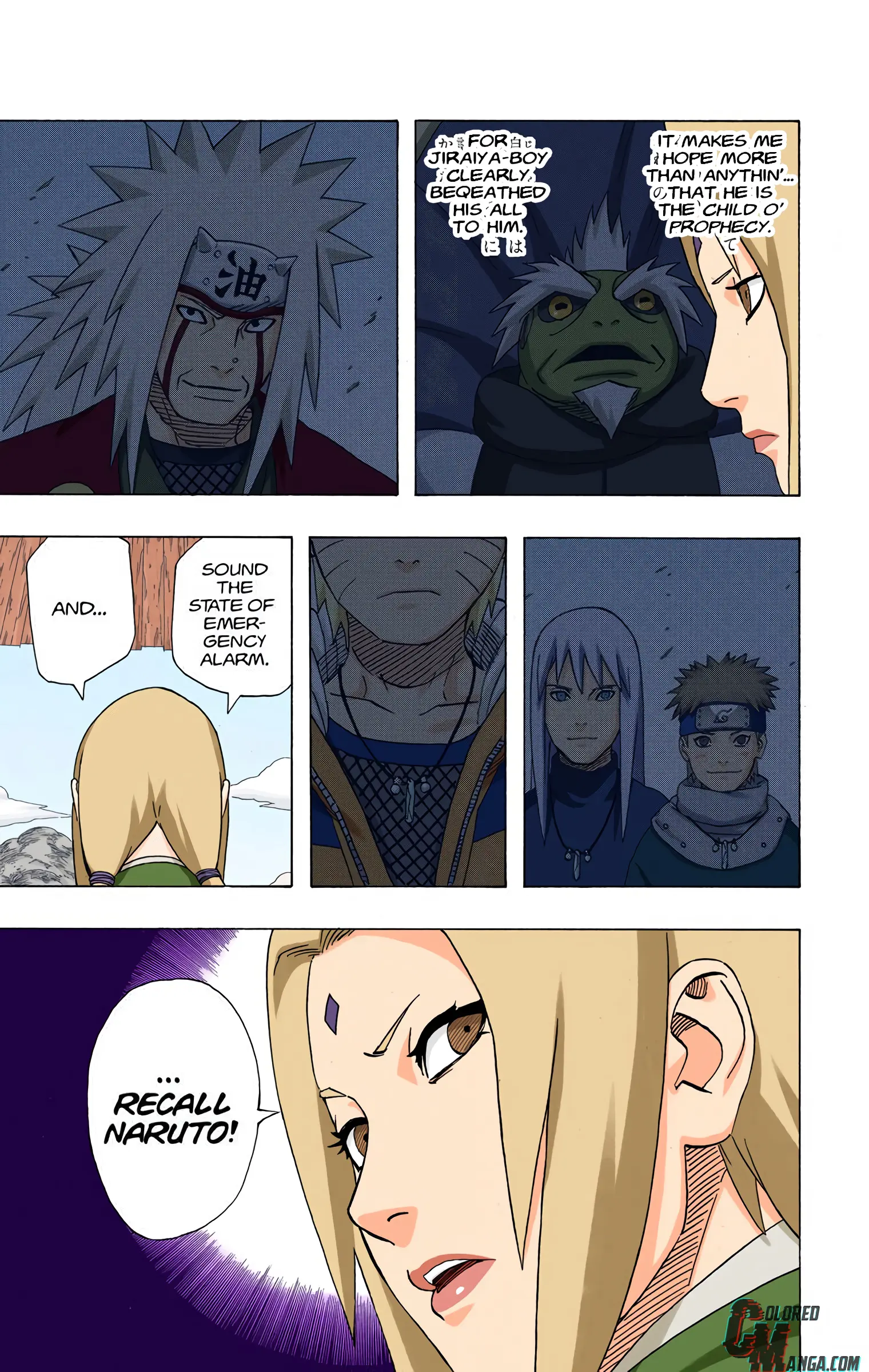 Naruto Colored Manga Online, chapter 420, page 21