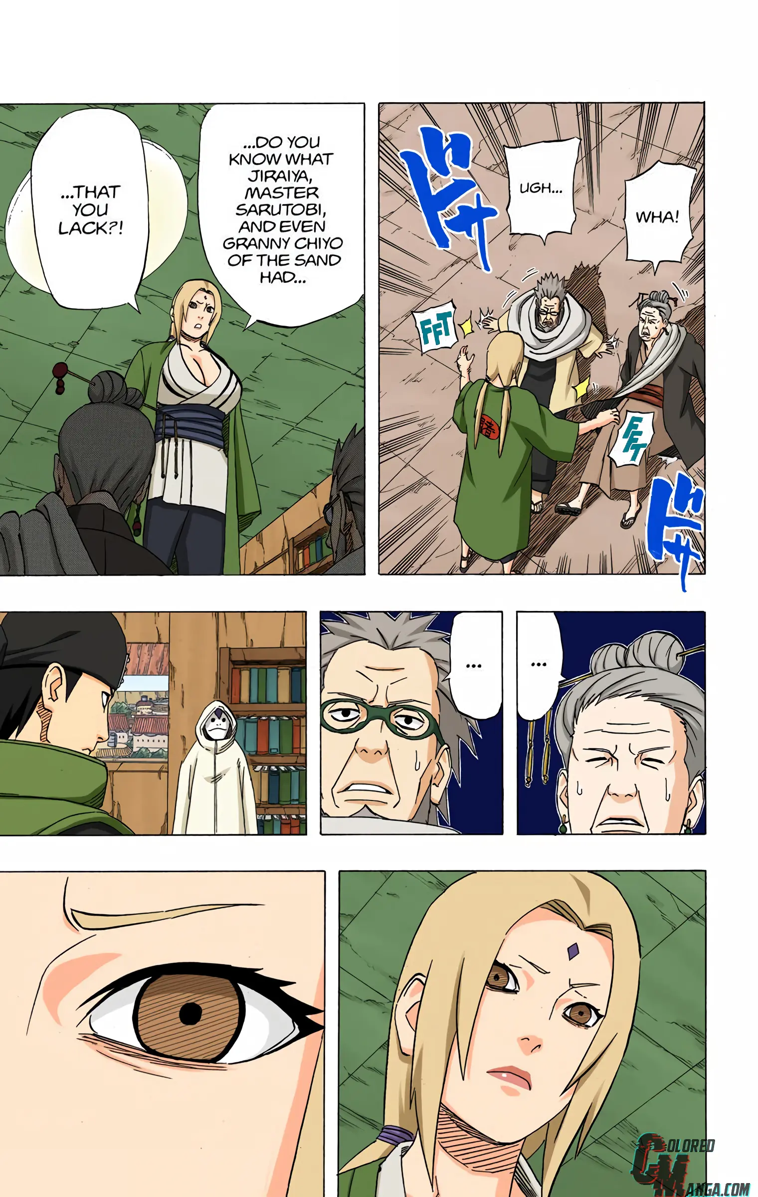 Naruto Colored Manga Online, chapter 421, page 9