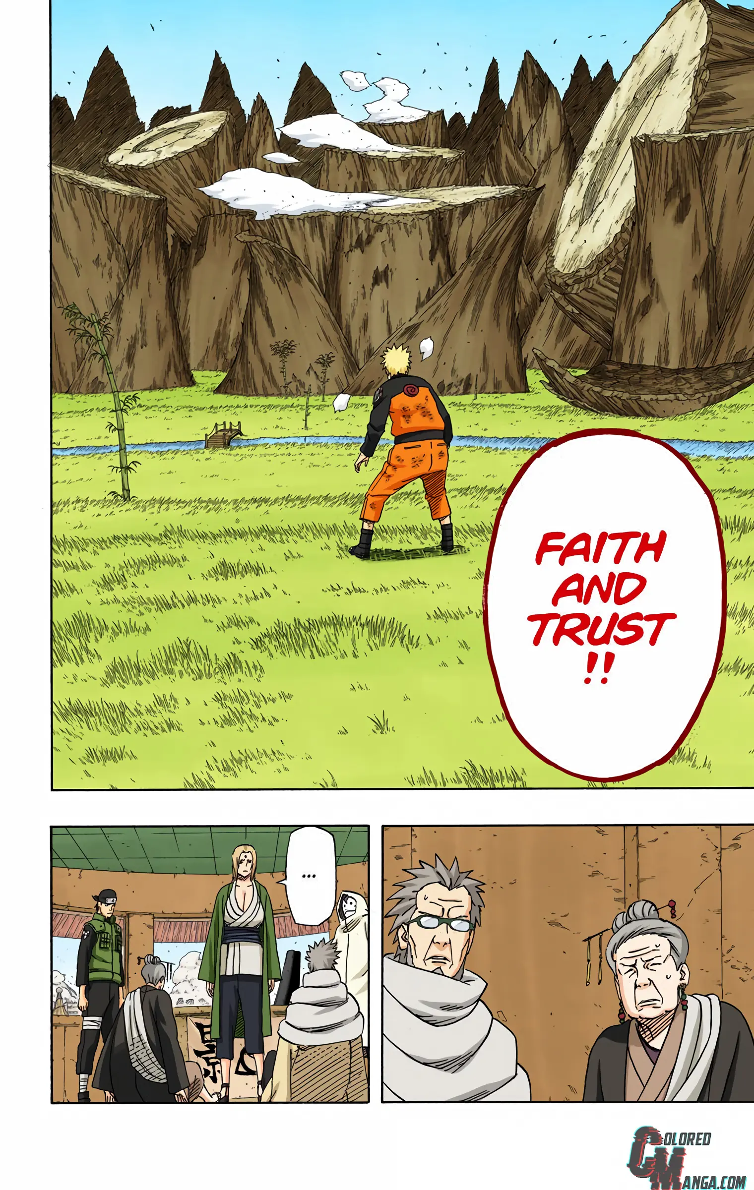 Naruto Colored Manga Online, chapter 421, page 10