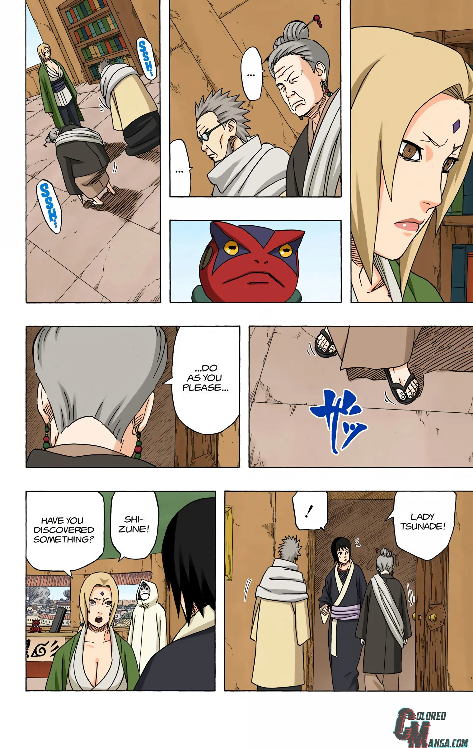 Naruto Colored Manga Online, chapter 421, page 12