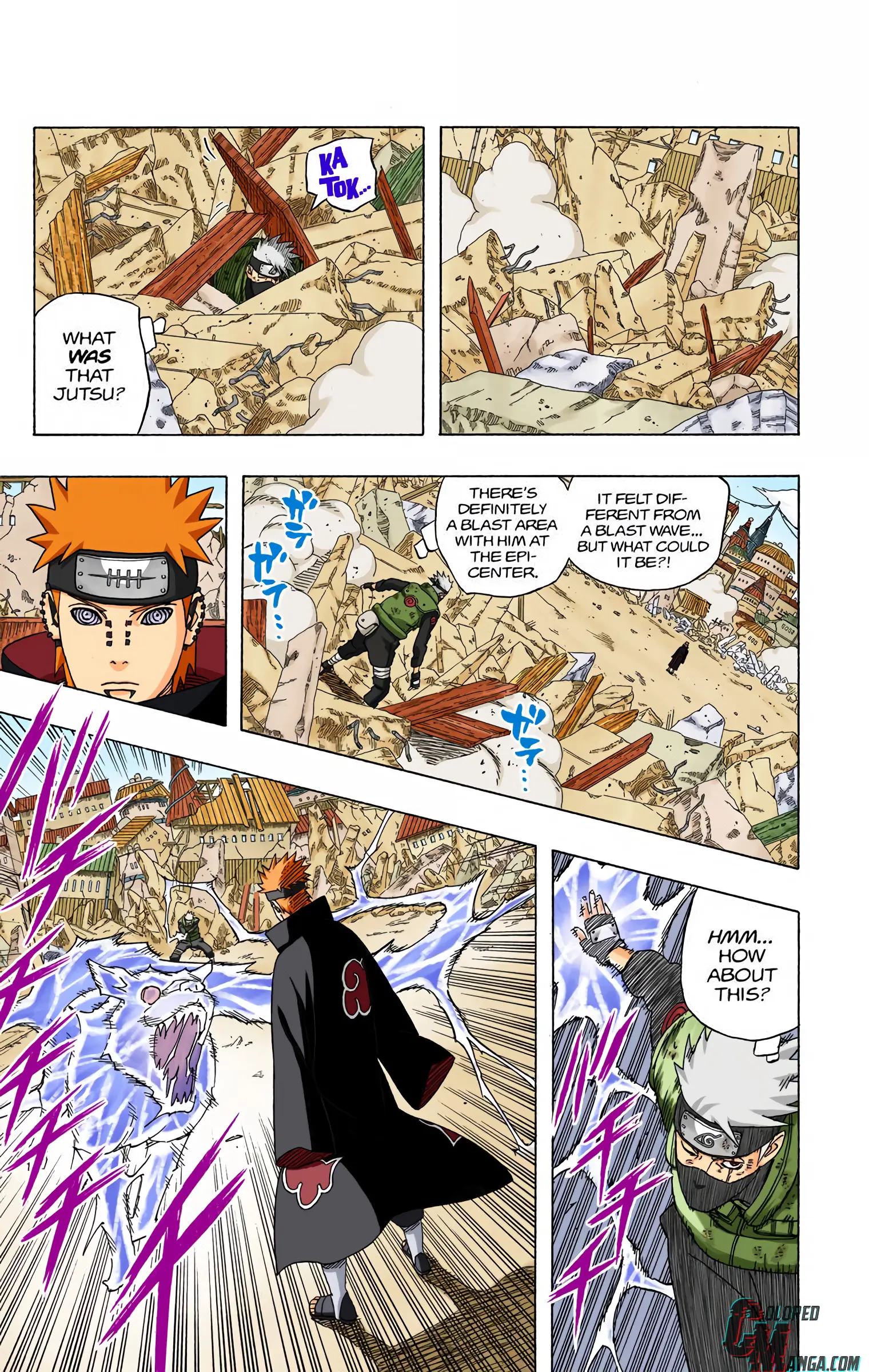 Naruto Colored Manga Online, chapter 421, page 13