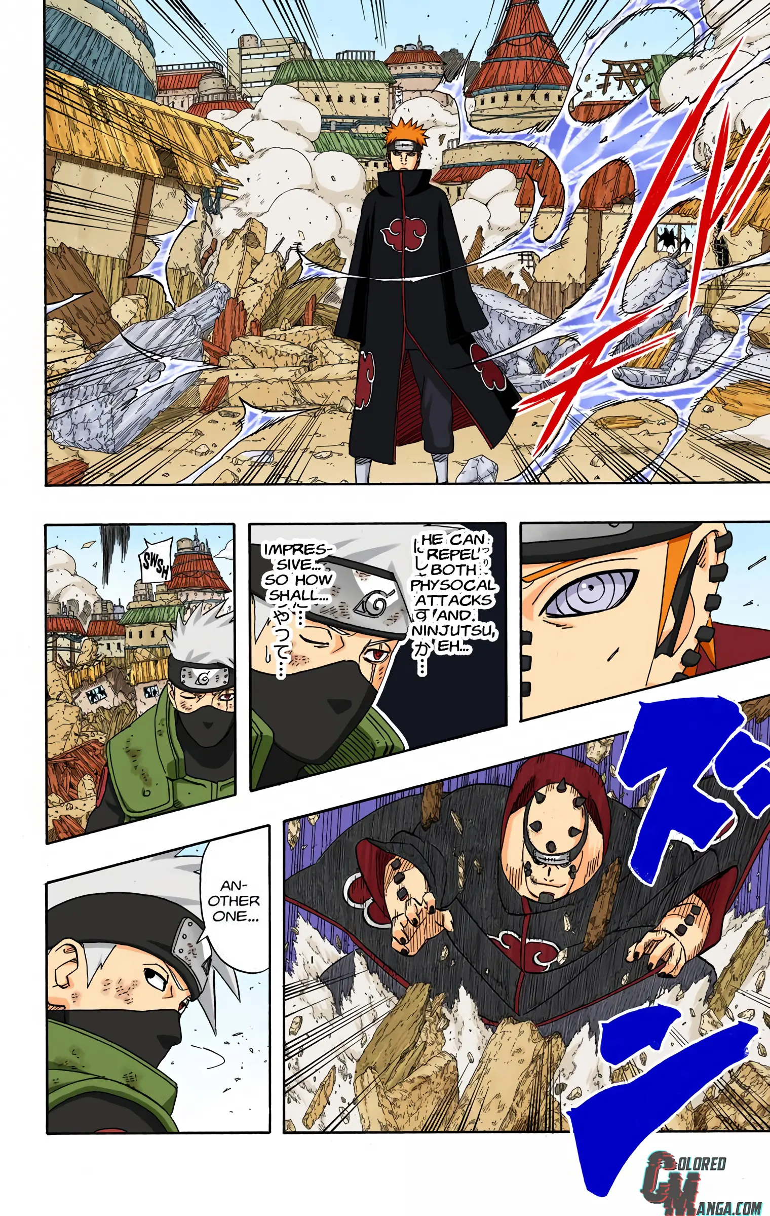 Naruto Colored Manga Online, chapter 421, page 14