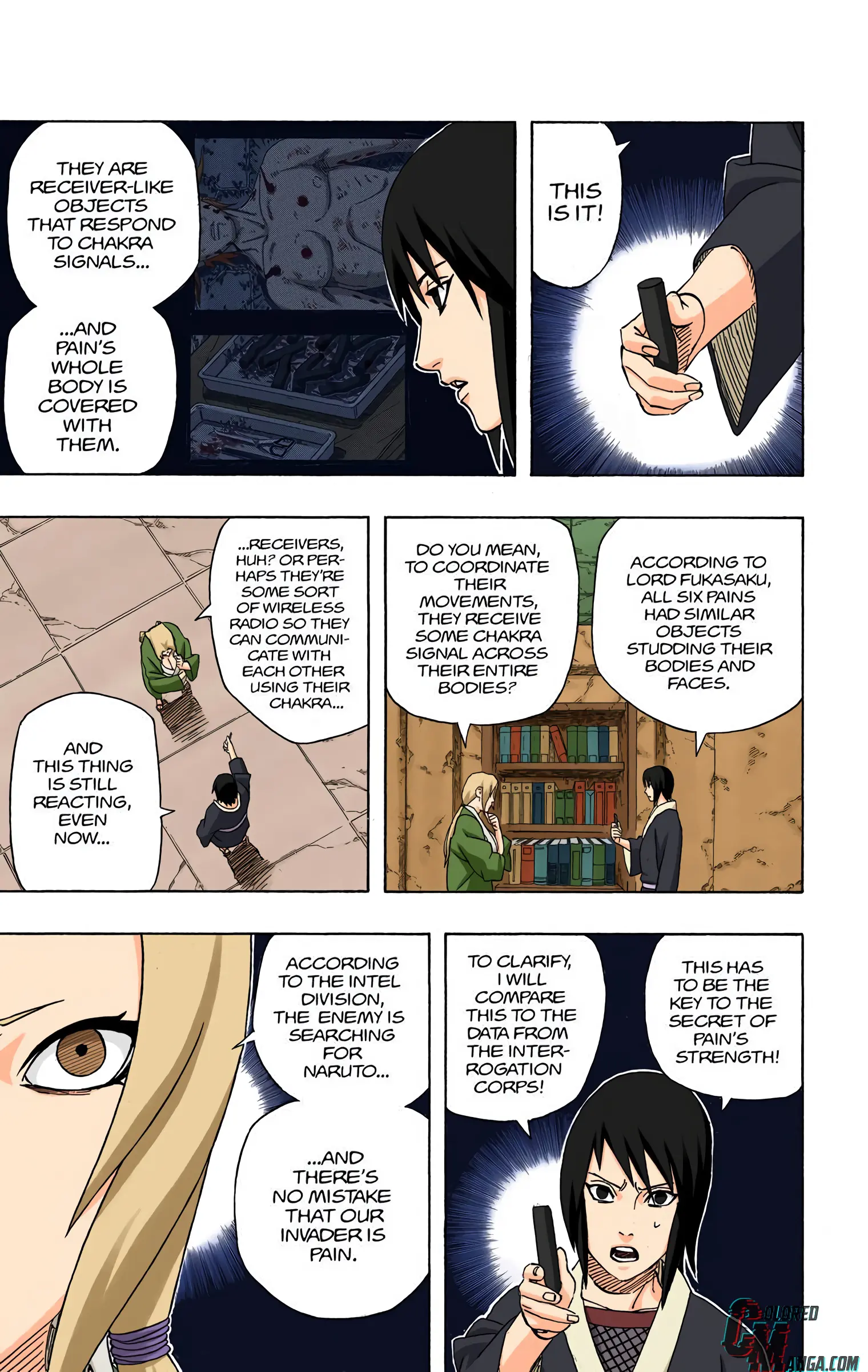 Naruto Colored Manga Online, chapter 421, page 15