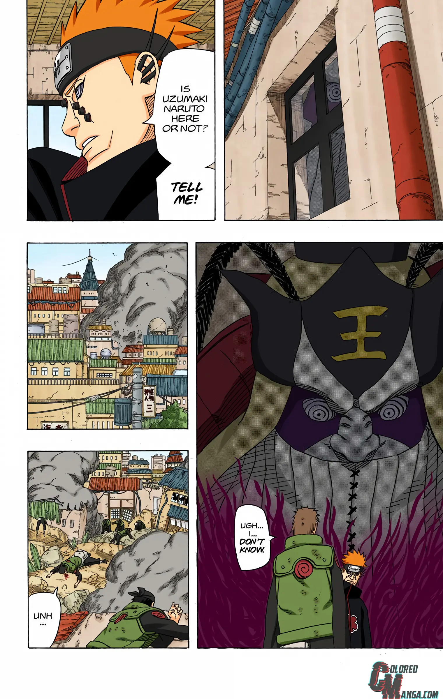 Naruto Colored Manga Online, chapter 422, page 4