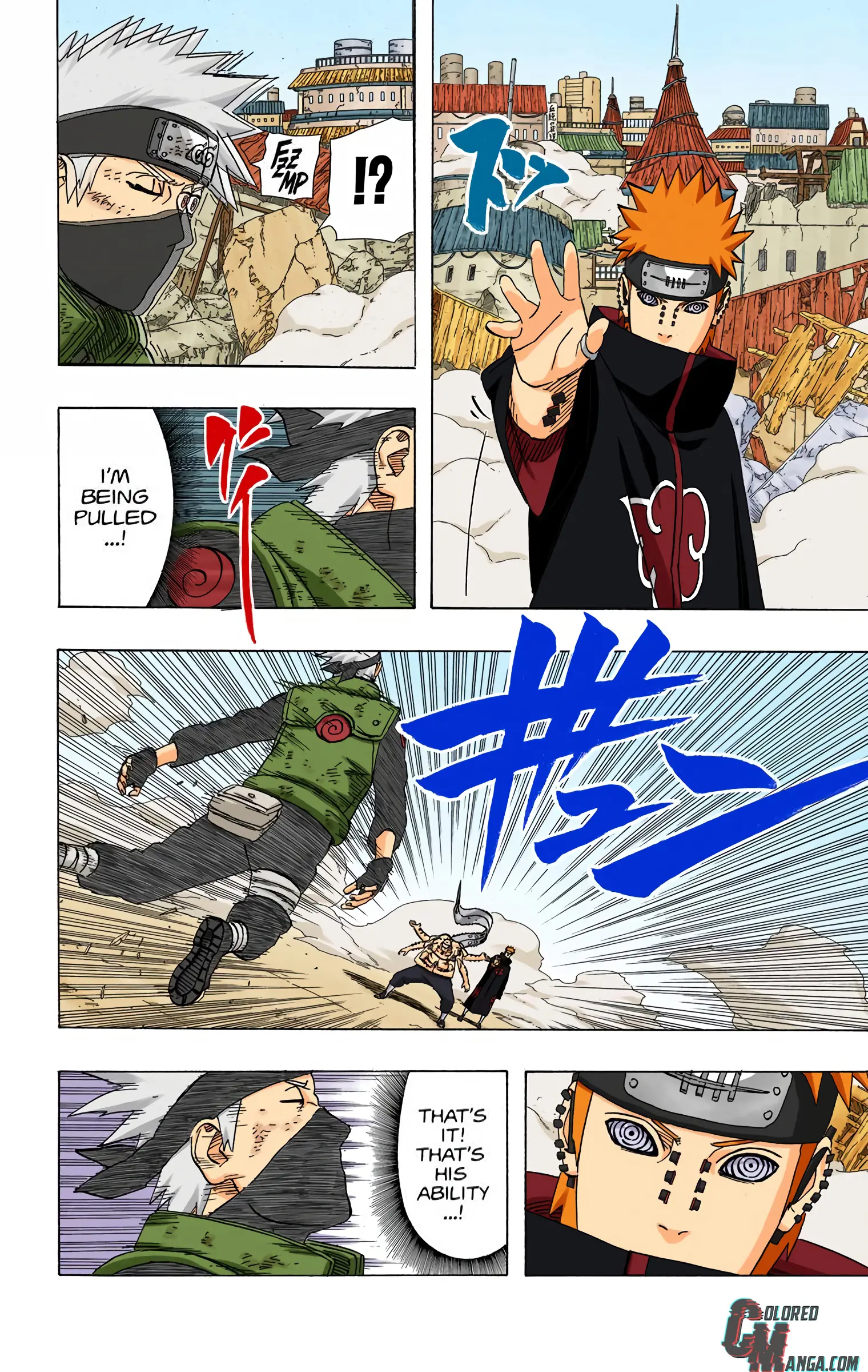 Naruto Colored Manga Online, chapter 422, page 11