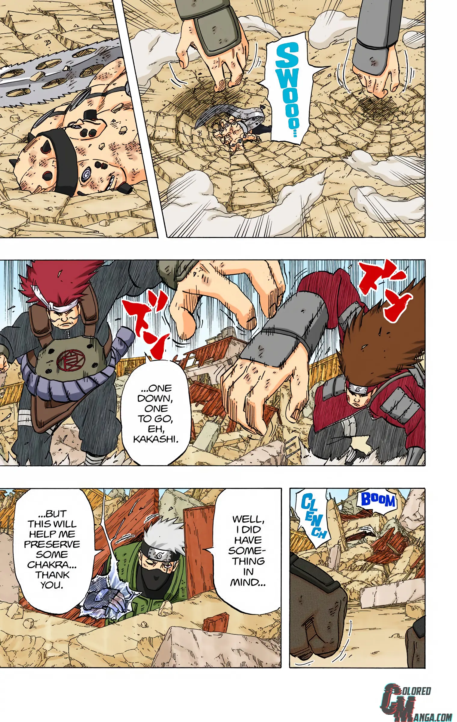 Naruto Colored Manga Online, chapter 422, page 16