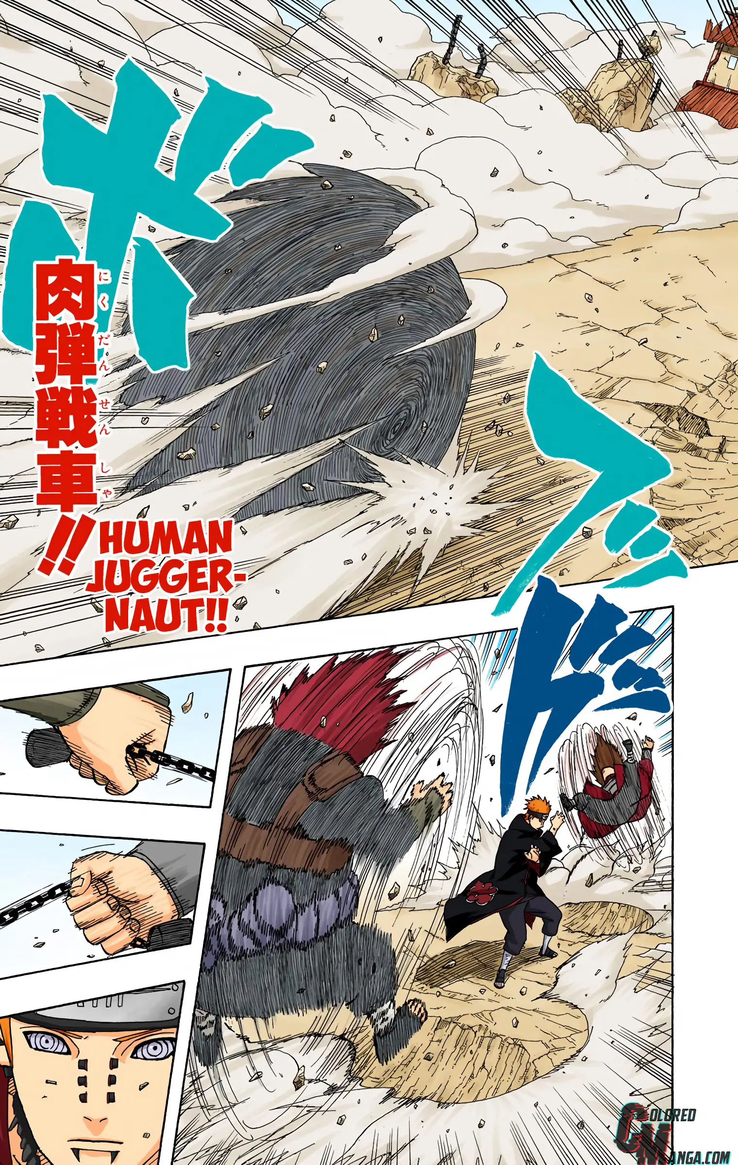 Naruto Colored Manga Online, chapter 423, page 15