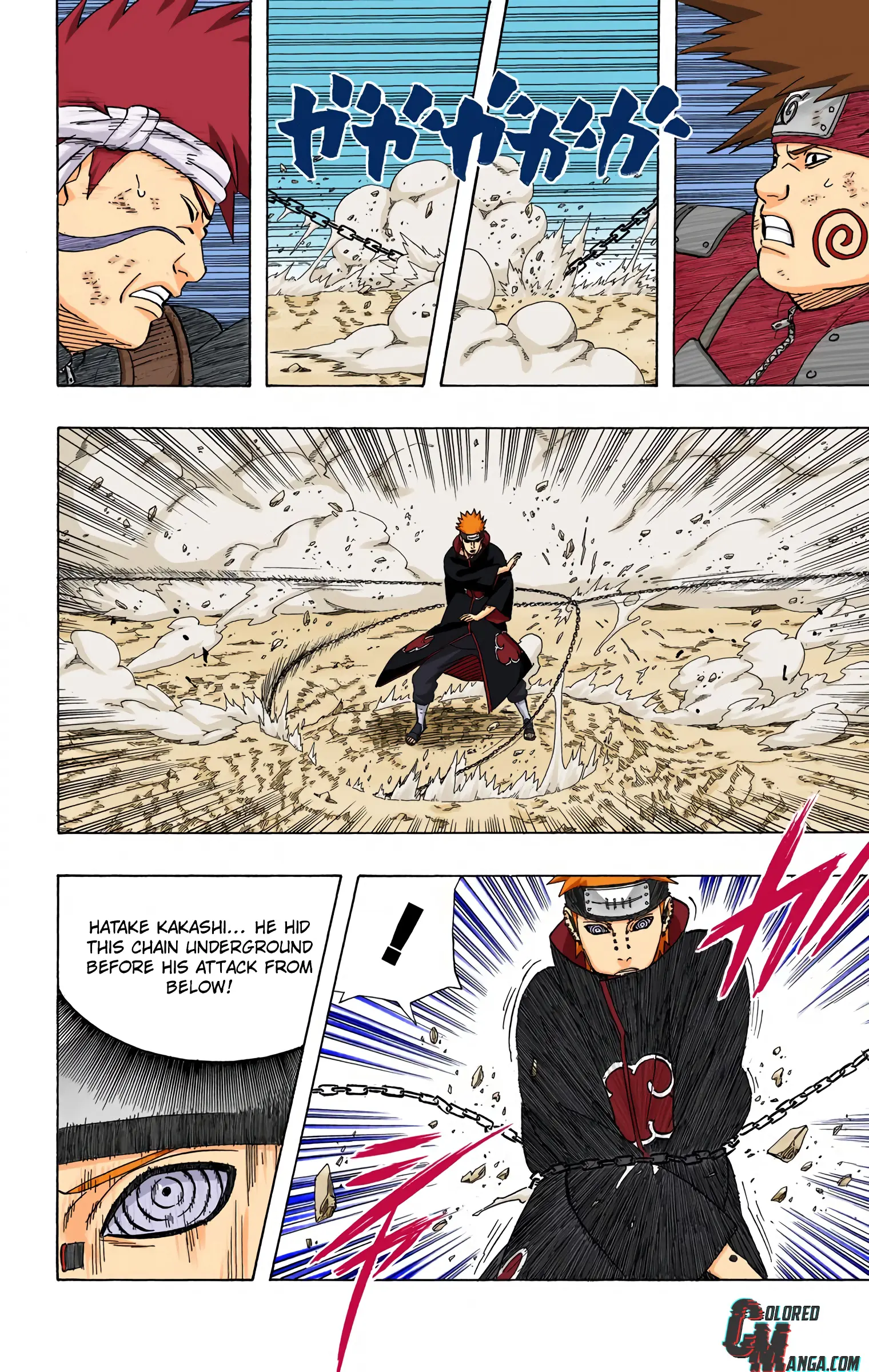 Naruto Colored Manga Online, chapter 423, page 16