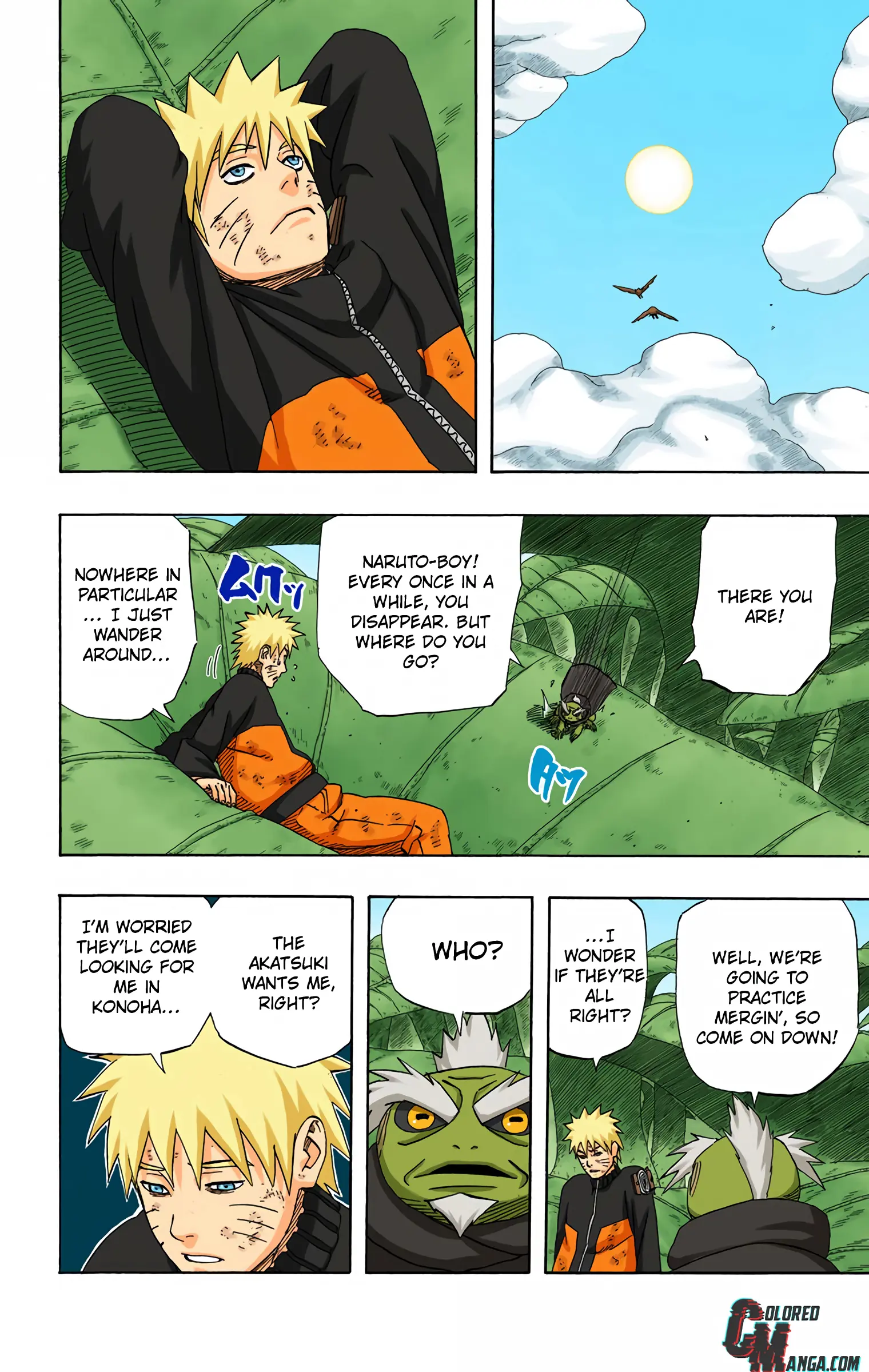 Naruto Colored Manga Online, chapter 423, page 20