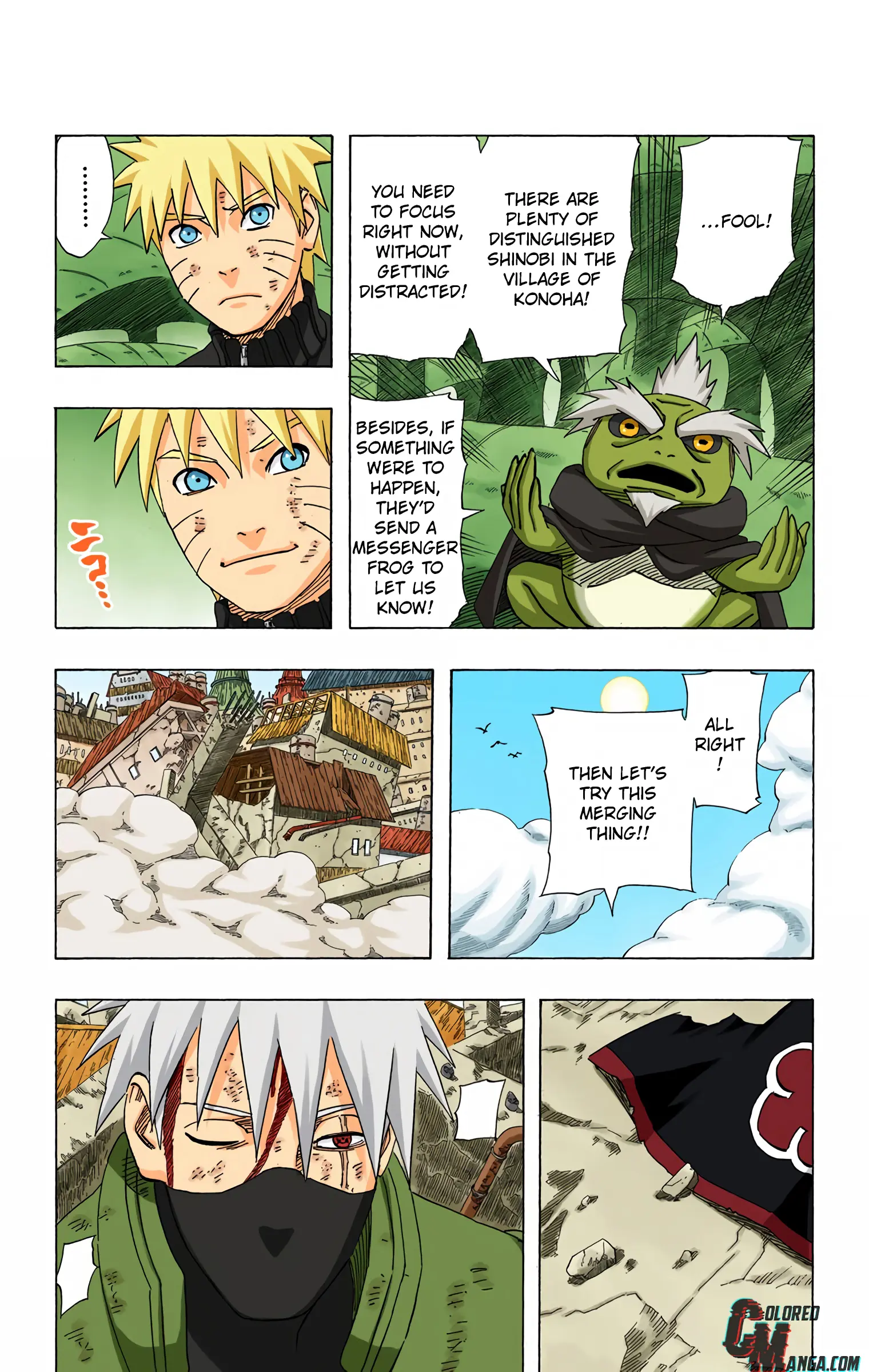 Naruto Colored Manga Online, chapter 423, page 21