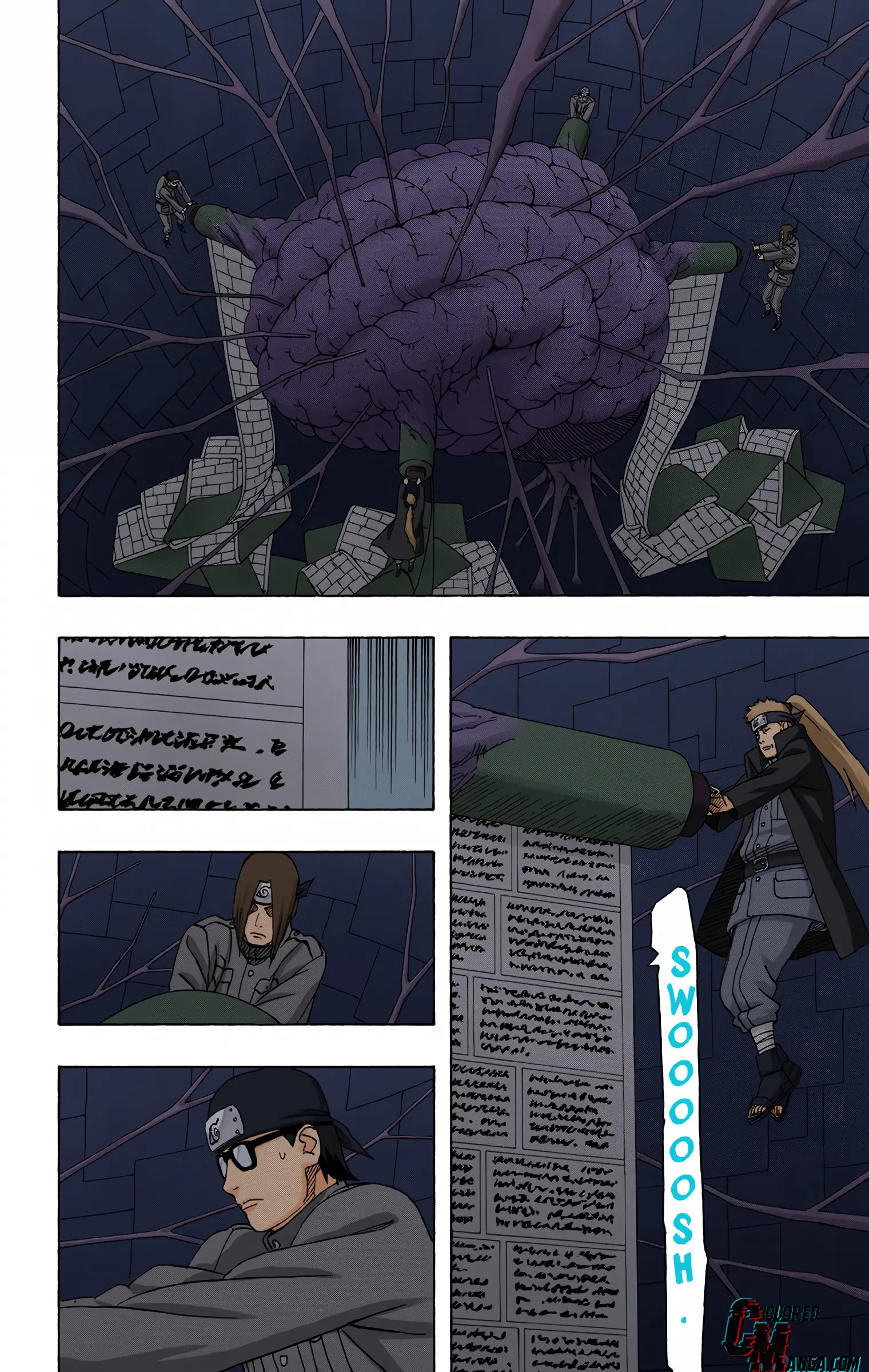 Naruto Colored Manga Online, chapter 424, page 4
