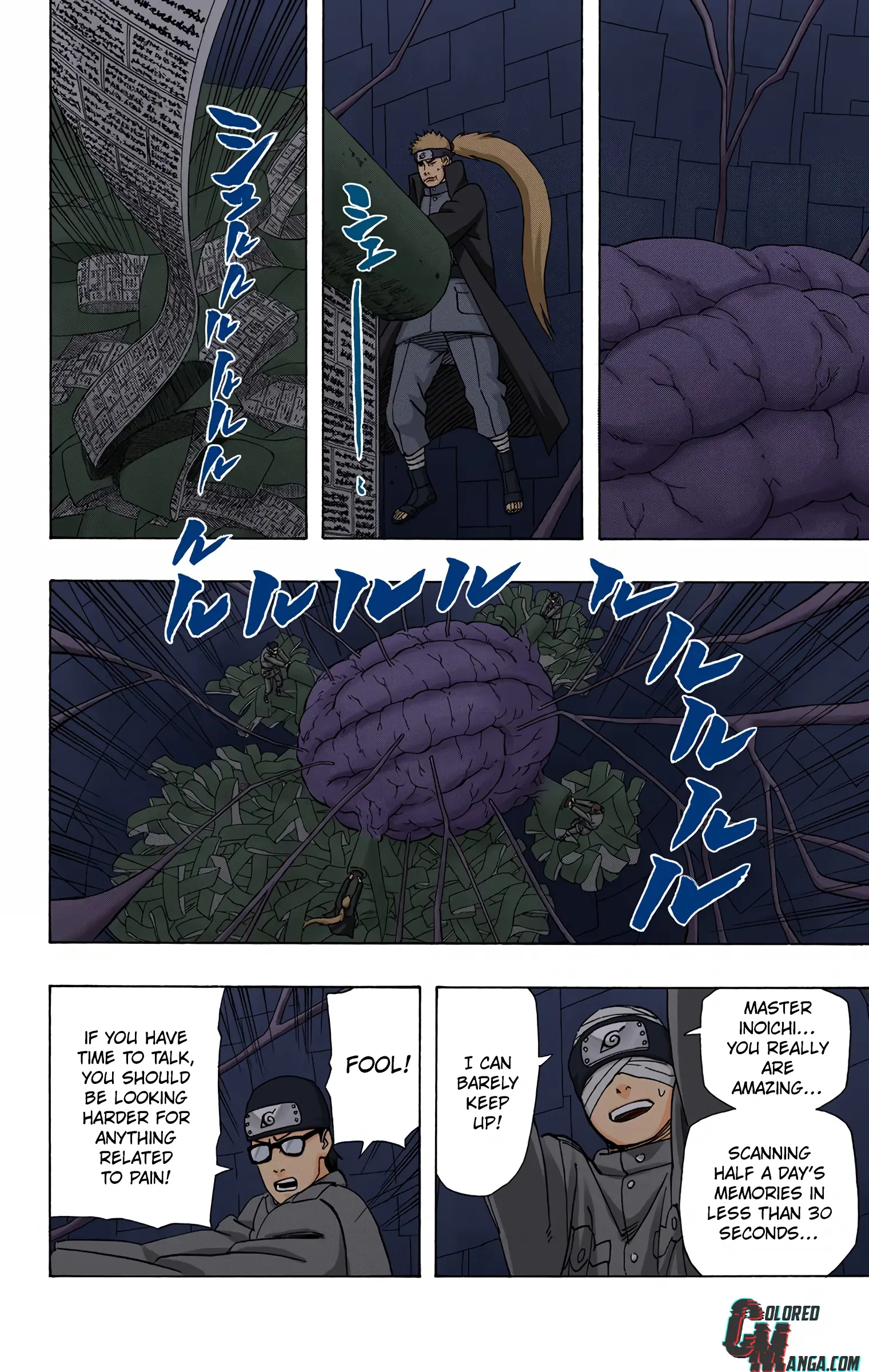 Naruto Colored Manga Online, chapter 424, page 10