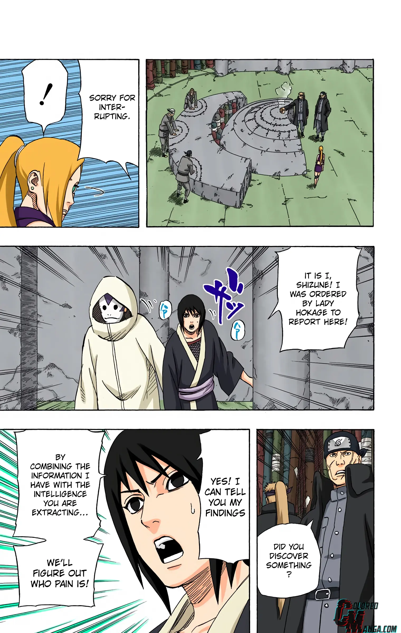 Naruto Colored Manga Online, chapter 424, page 11