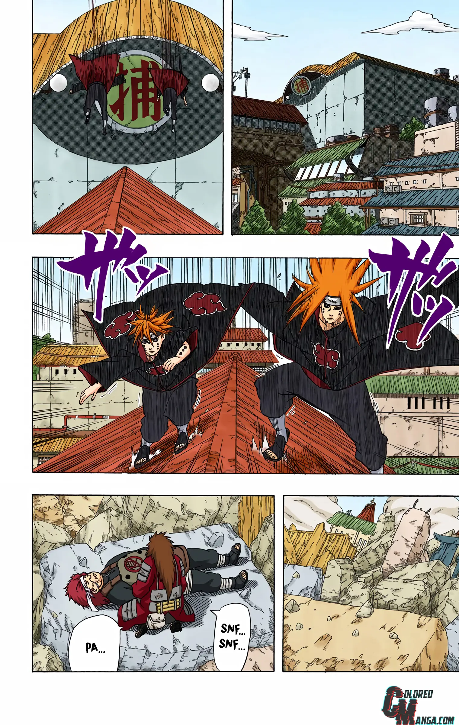 Naruto Colored Manga Online, chapter 424, page 12