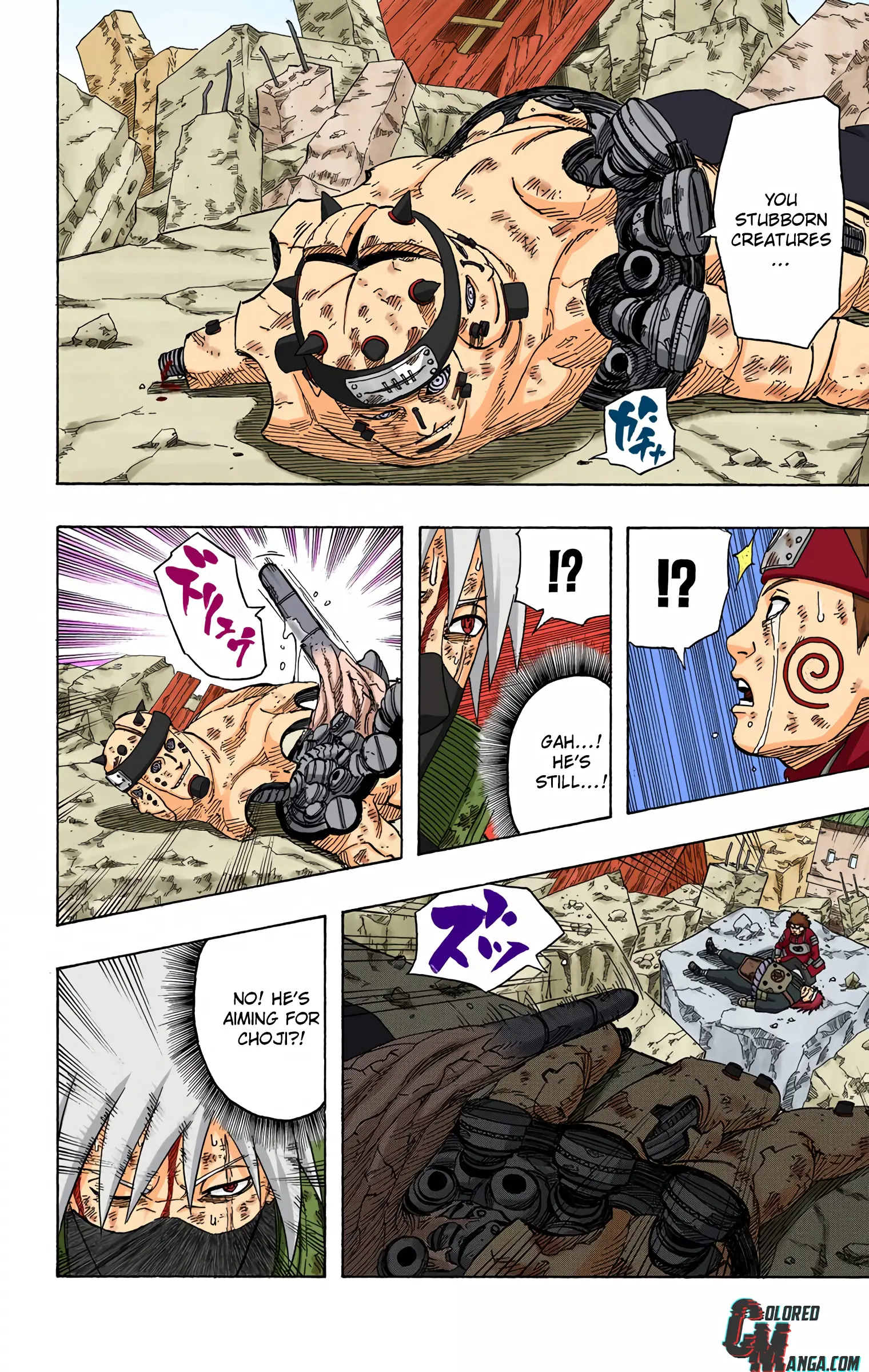 Naruto Colored Manga Online, chapter 424, page 14