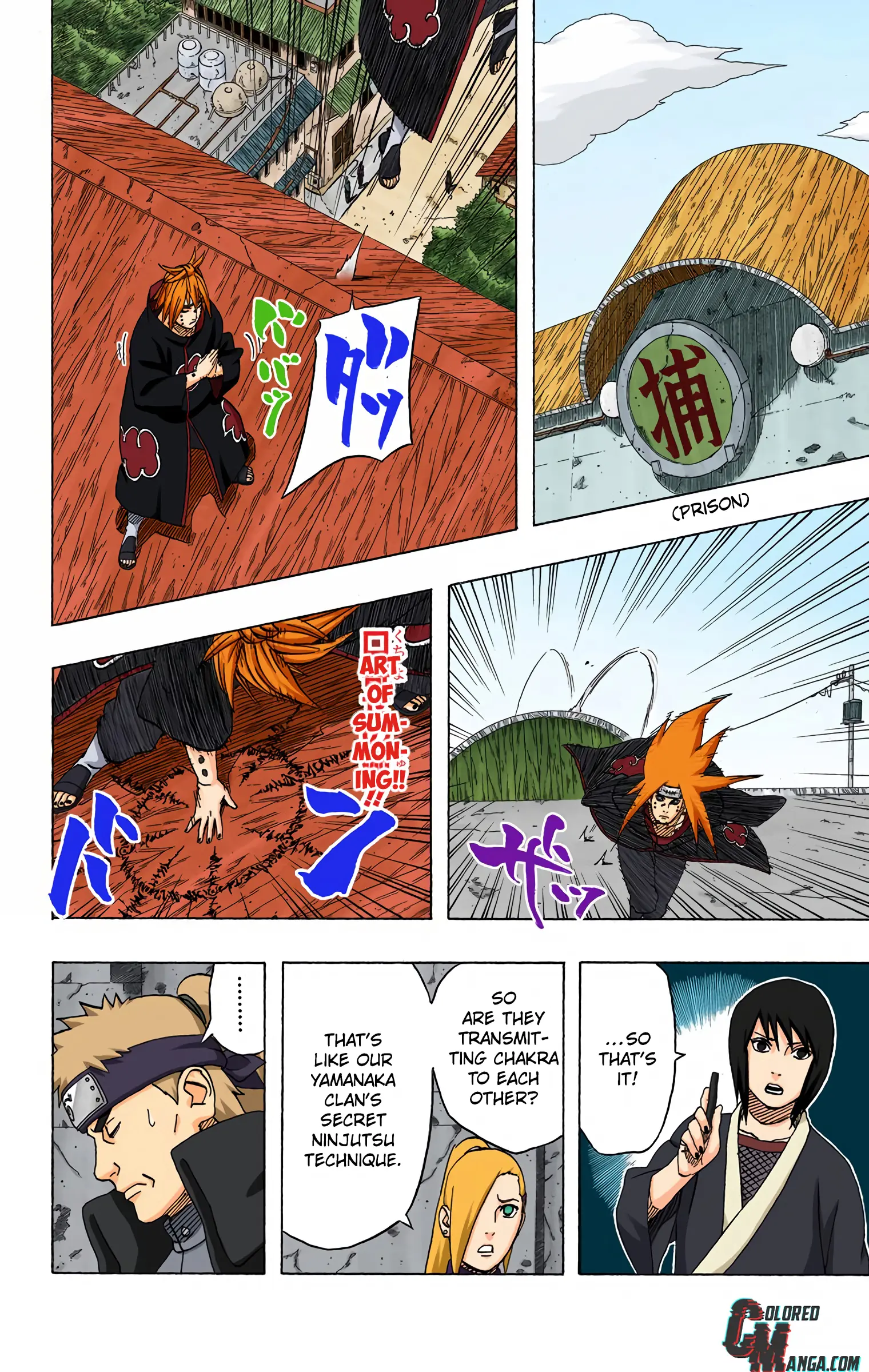 Naruto Colored Manga Online, chapter 425, page 8