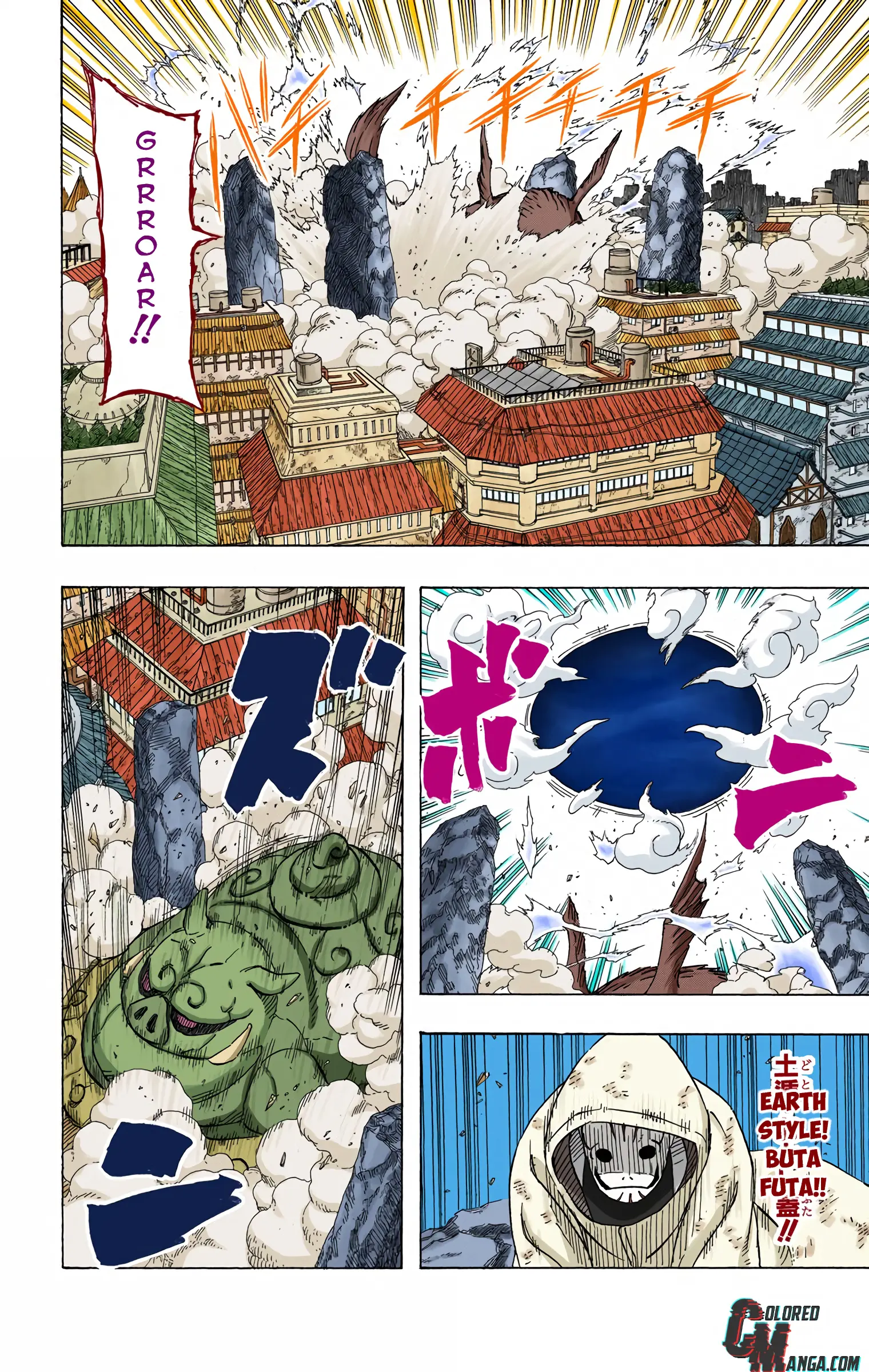 Naruto Colored Manga Online, chapter 425, page 10