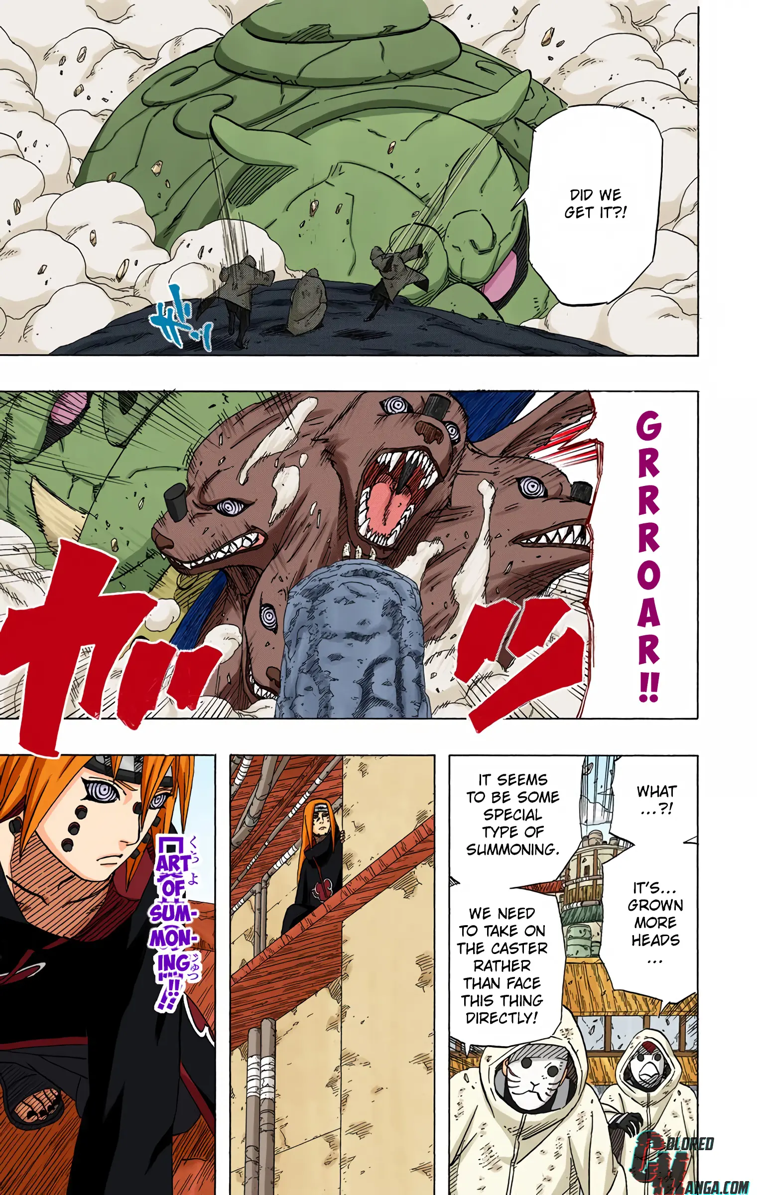 Naruto Colored Manga Online, chapter 425, page 11