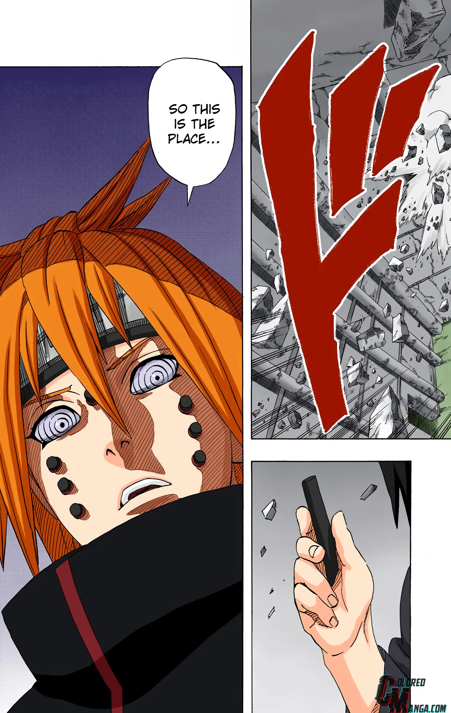 Naruto Colored Manga Online, chapter 425, page 13