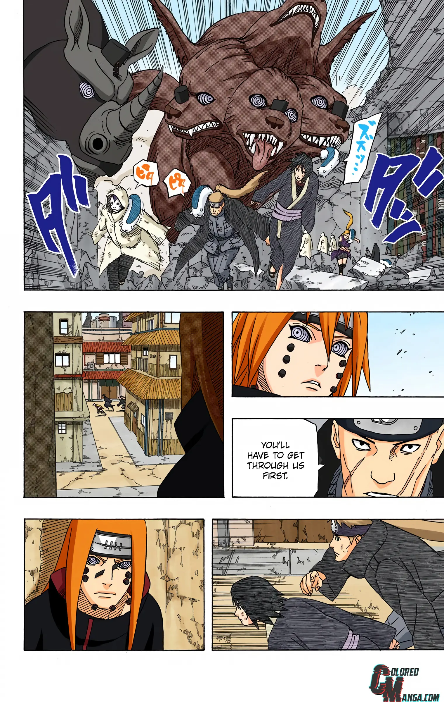 Naruto Colored Manga Online, chapter 426, page 8