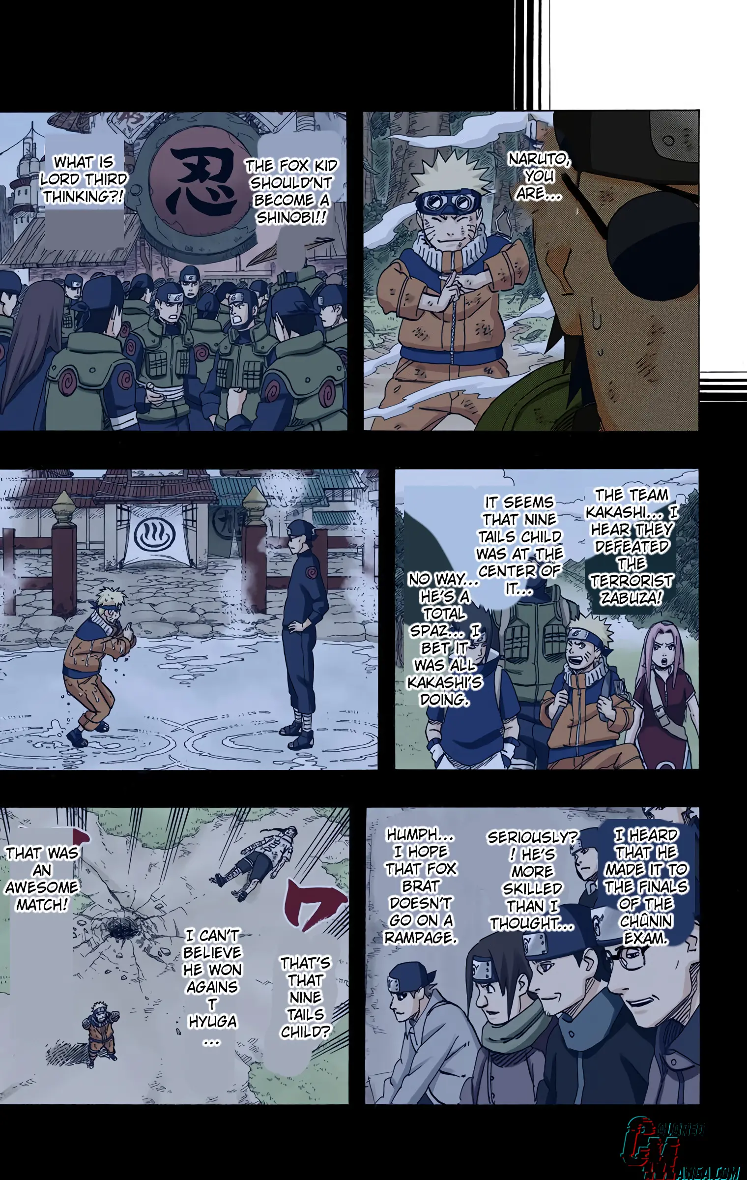 Naruto Colored Manga Online, chapter 426, page 13