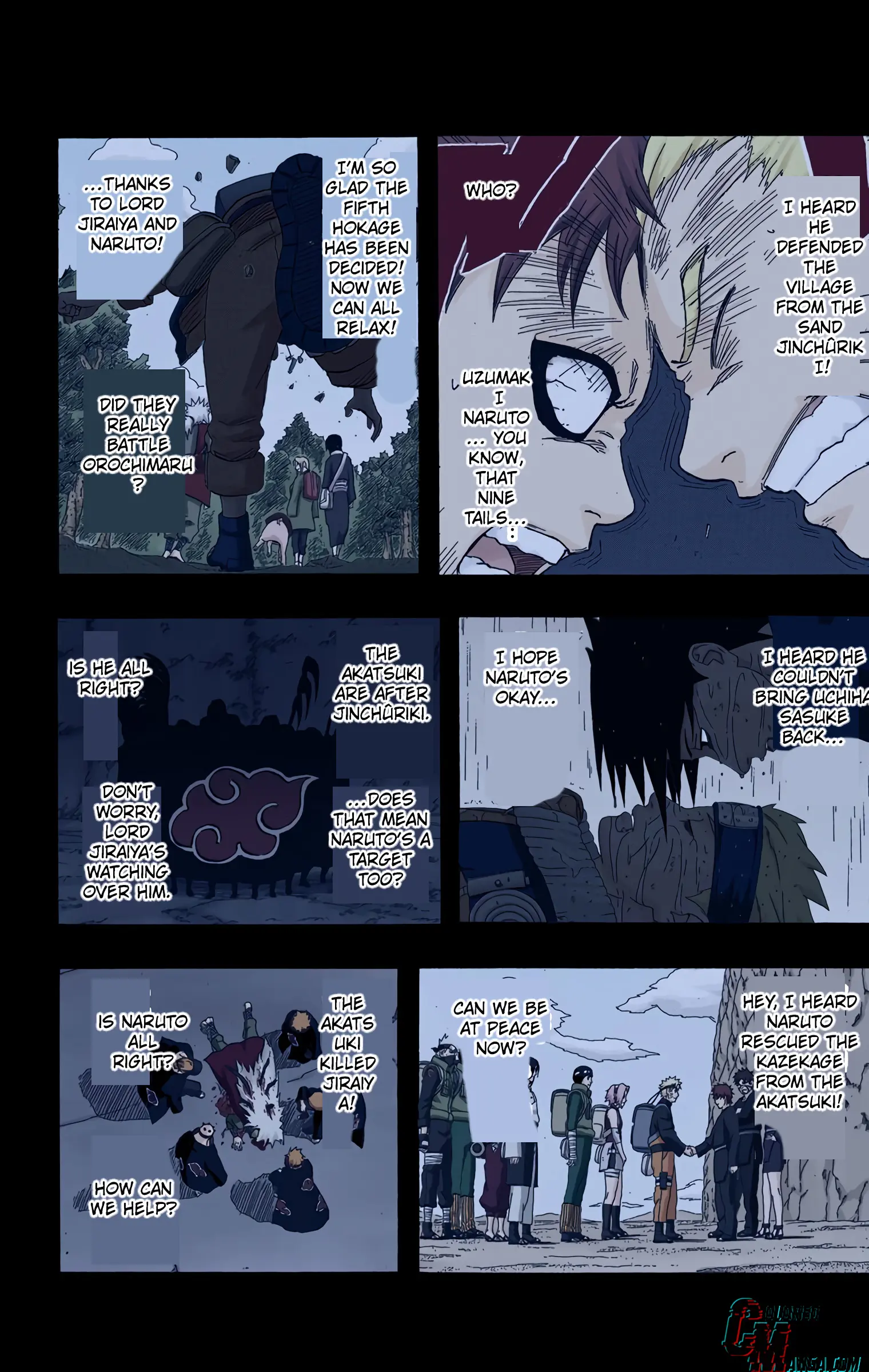 Naruto Colored Manga Online, chapter 426, page 14