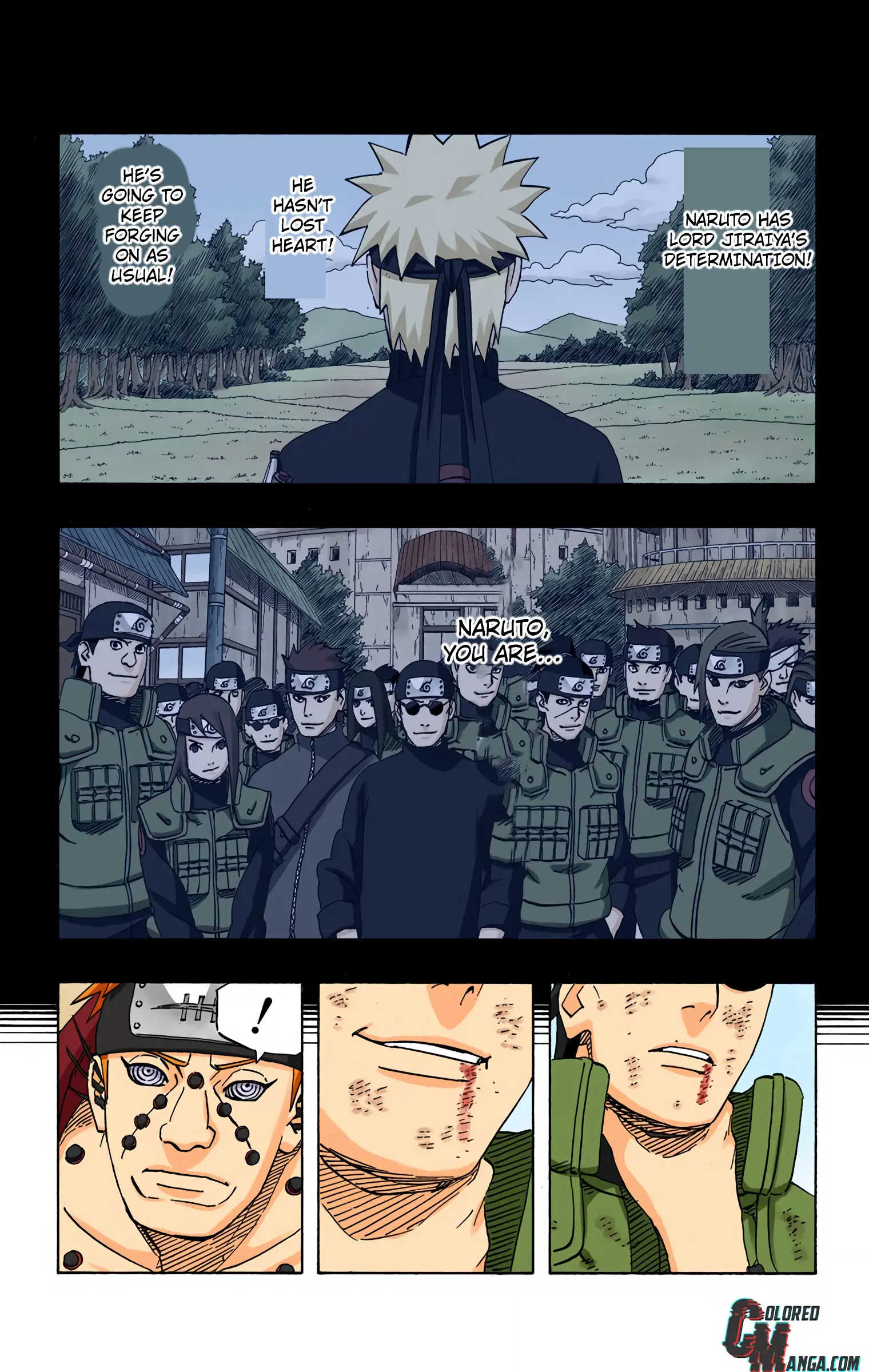 Naruto Colored Manga Online, chapter 426, page 15