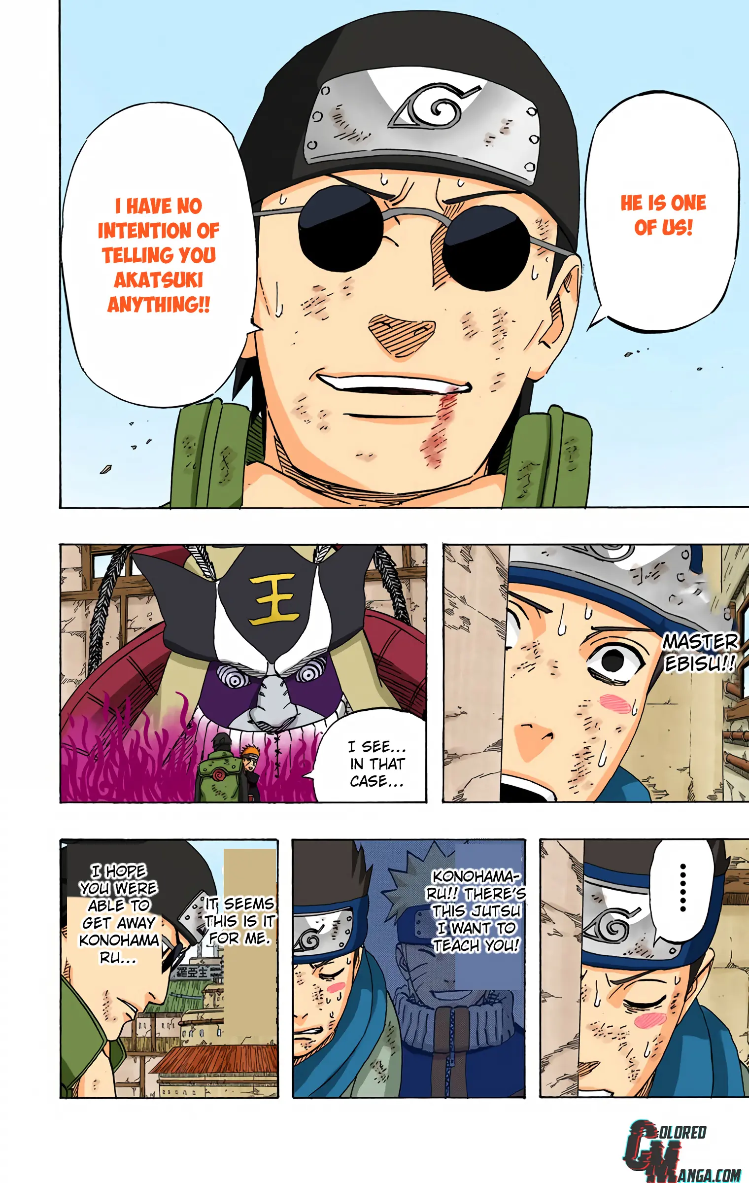 Naruto Colored Manga Online, chapter 426, page 16