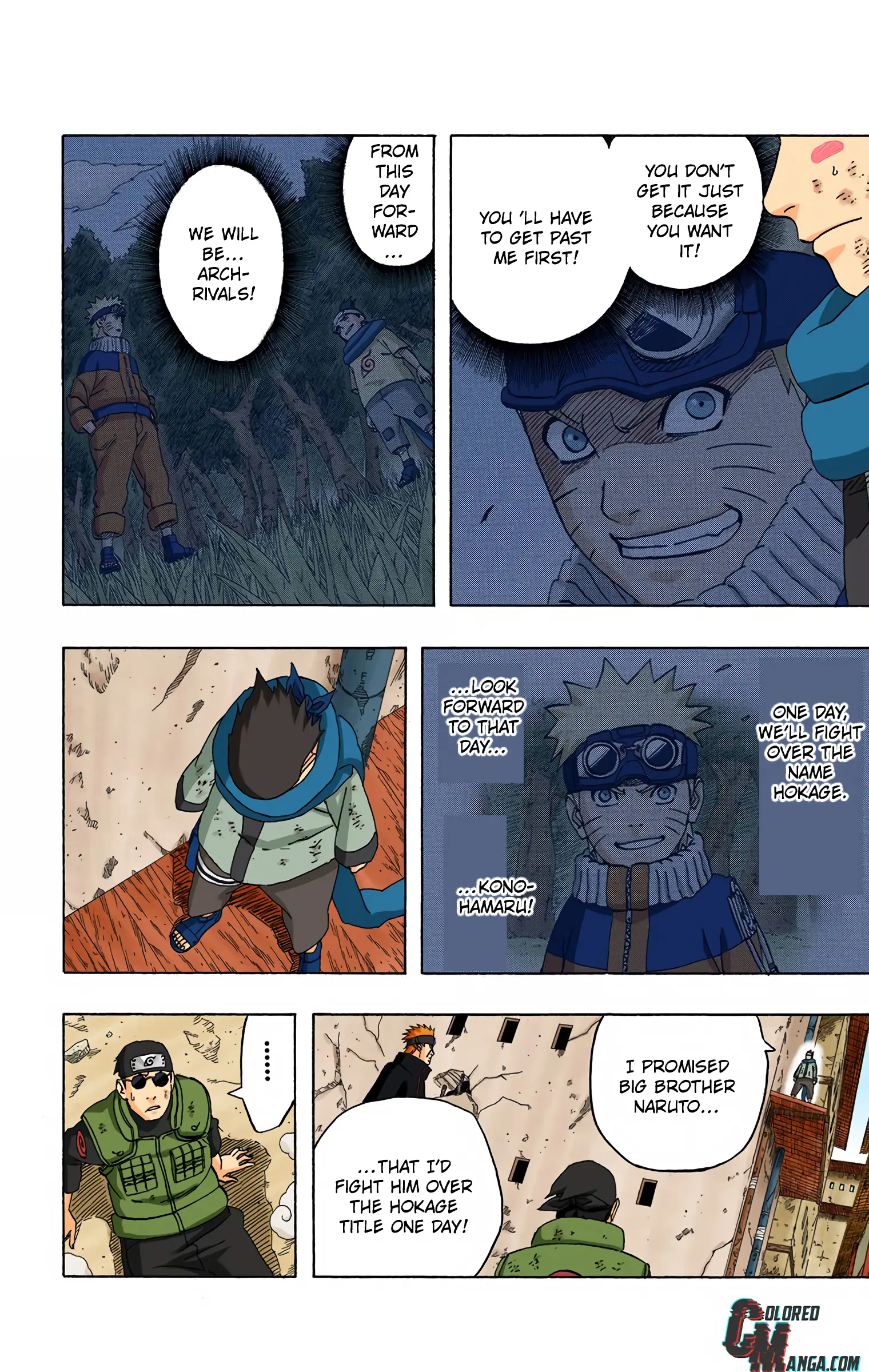 Naruto Colored Manga Online, chapter 427, page 2