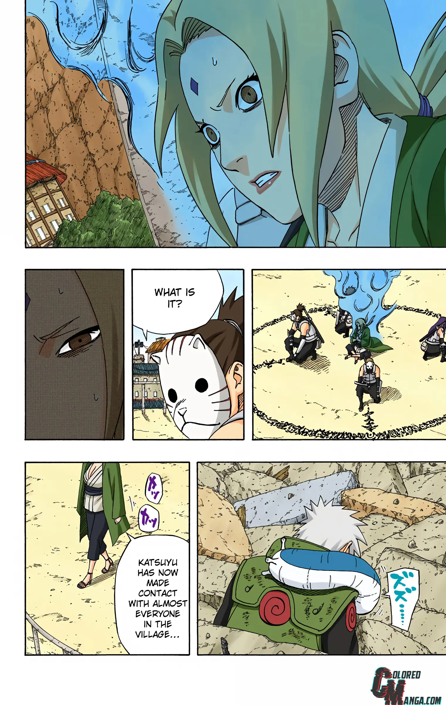Naruto Colored Manga Online, chapter 427, page 6