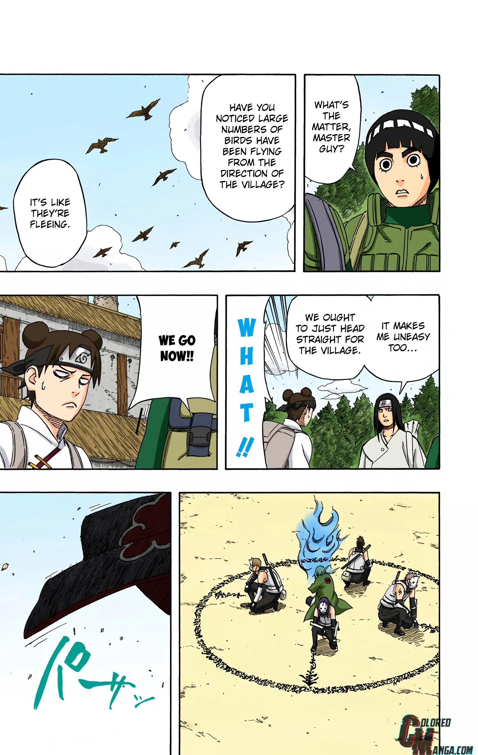 Naruto Colored Manga Online, chapter 427, page 15